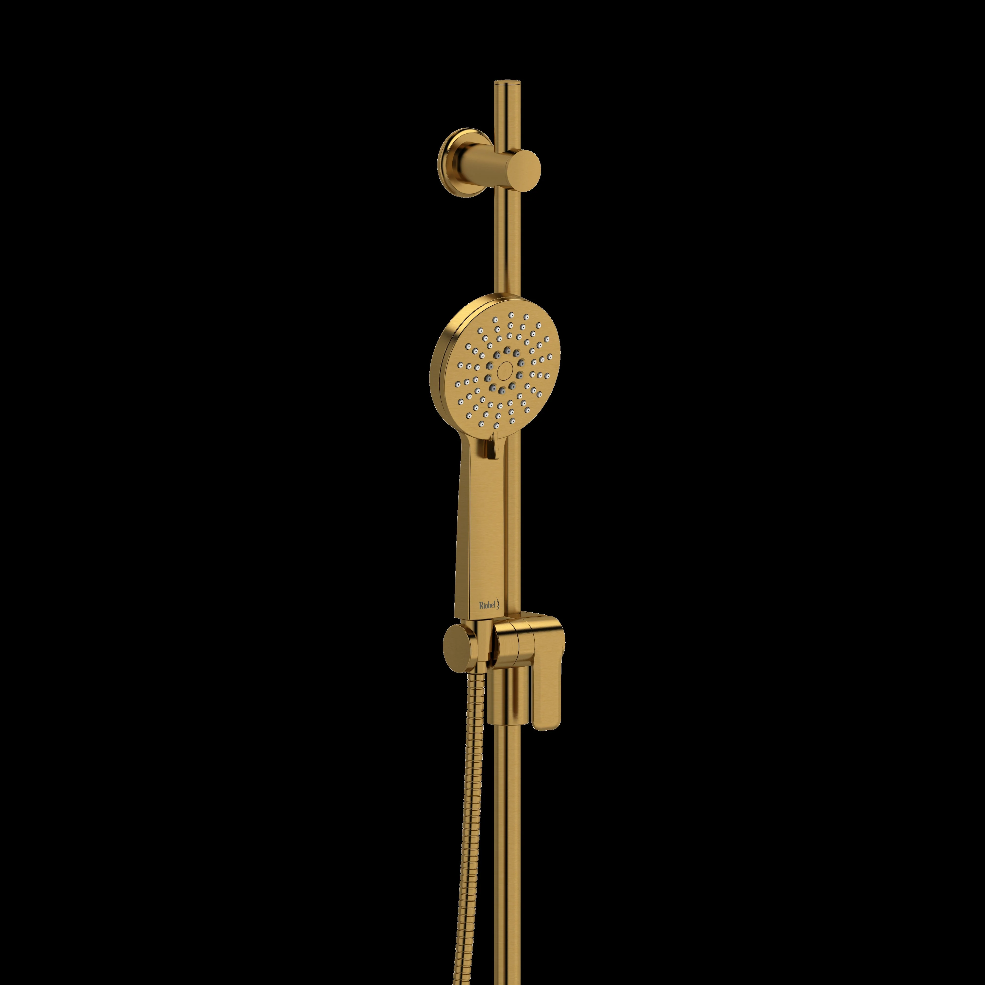 Riobel 4861 Handshower Set With 35" Slide Bar and 3-Function Handshower