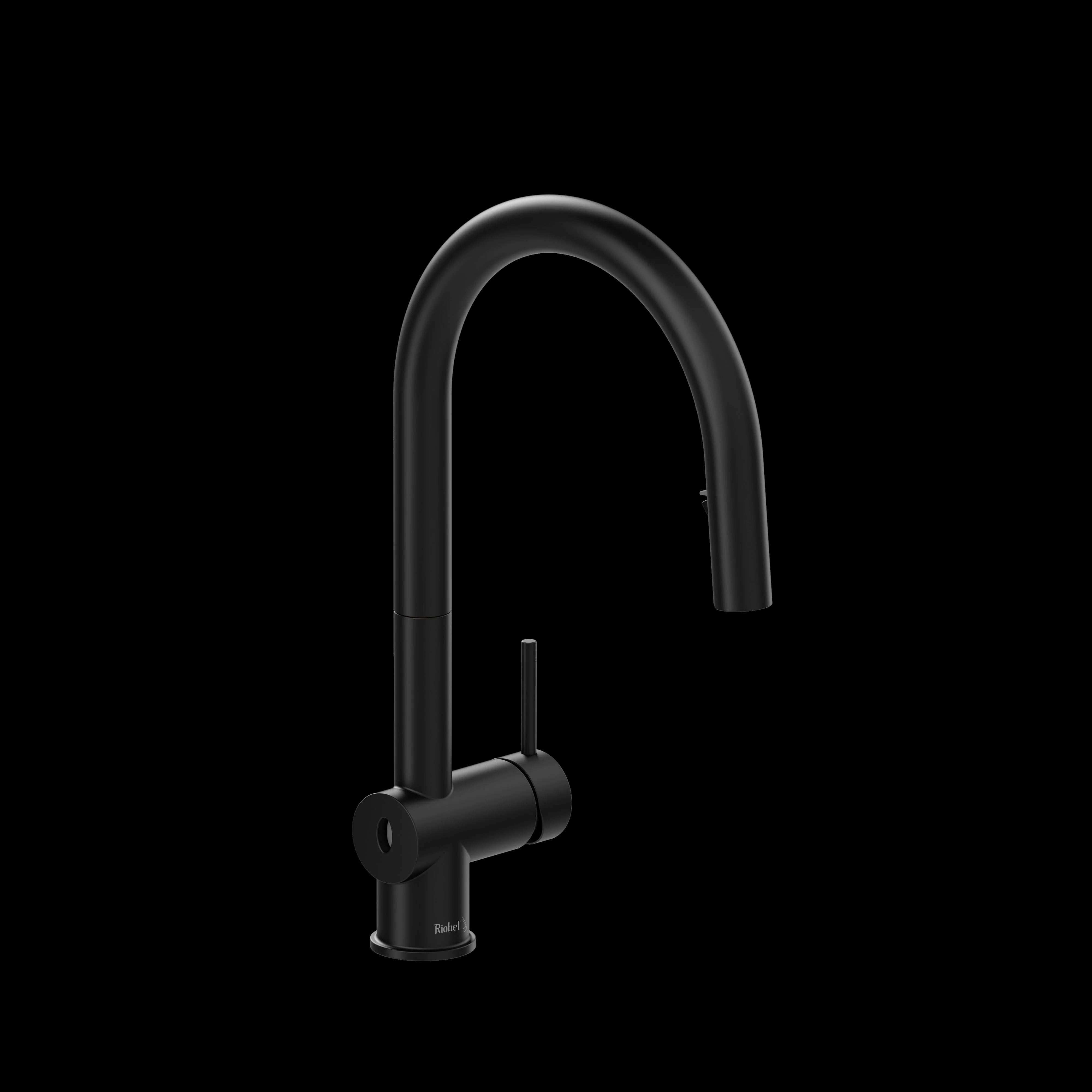 Riobel AZ211 Azure Pull-Down Touchless Kitchen Faucet with C-Spout - Image 2