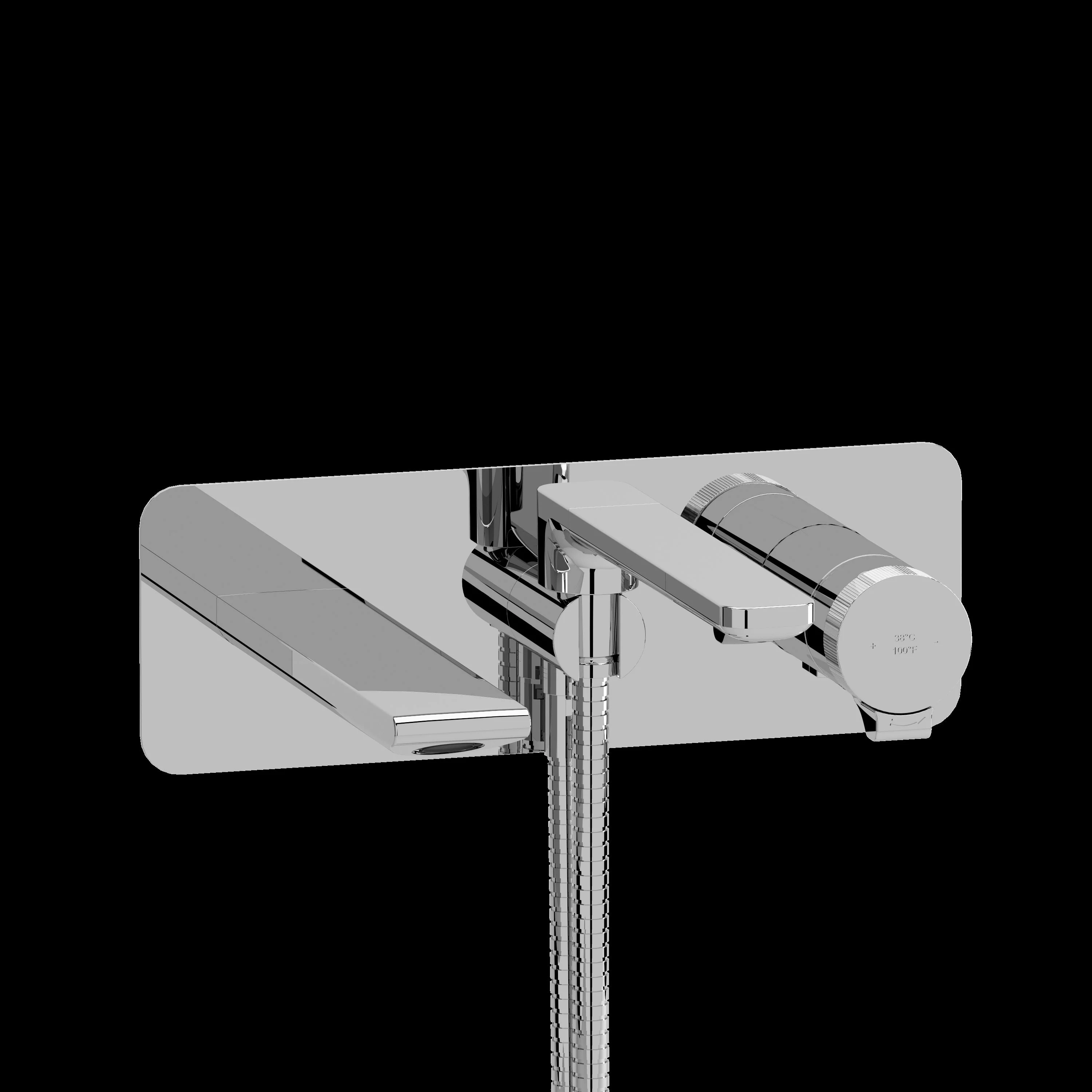 Riobel FR21 Fresk Wall Mount Tub Filler - Image 2
