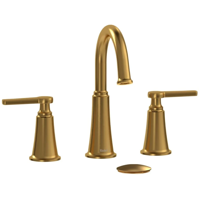 Riobel MMRD08 Momenti Widespread Lavatory Faucet with C-Spout - Image 2