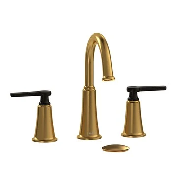 Riobel MMRD08 Momenti Widespread Lavatory Faucet with C-Spout - Image 3
