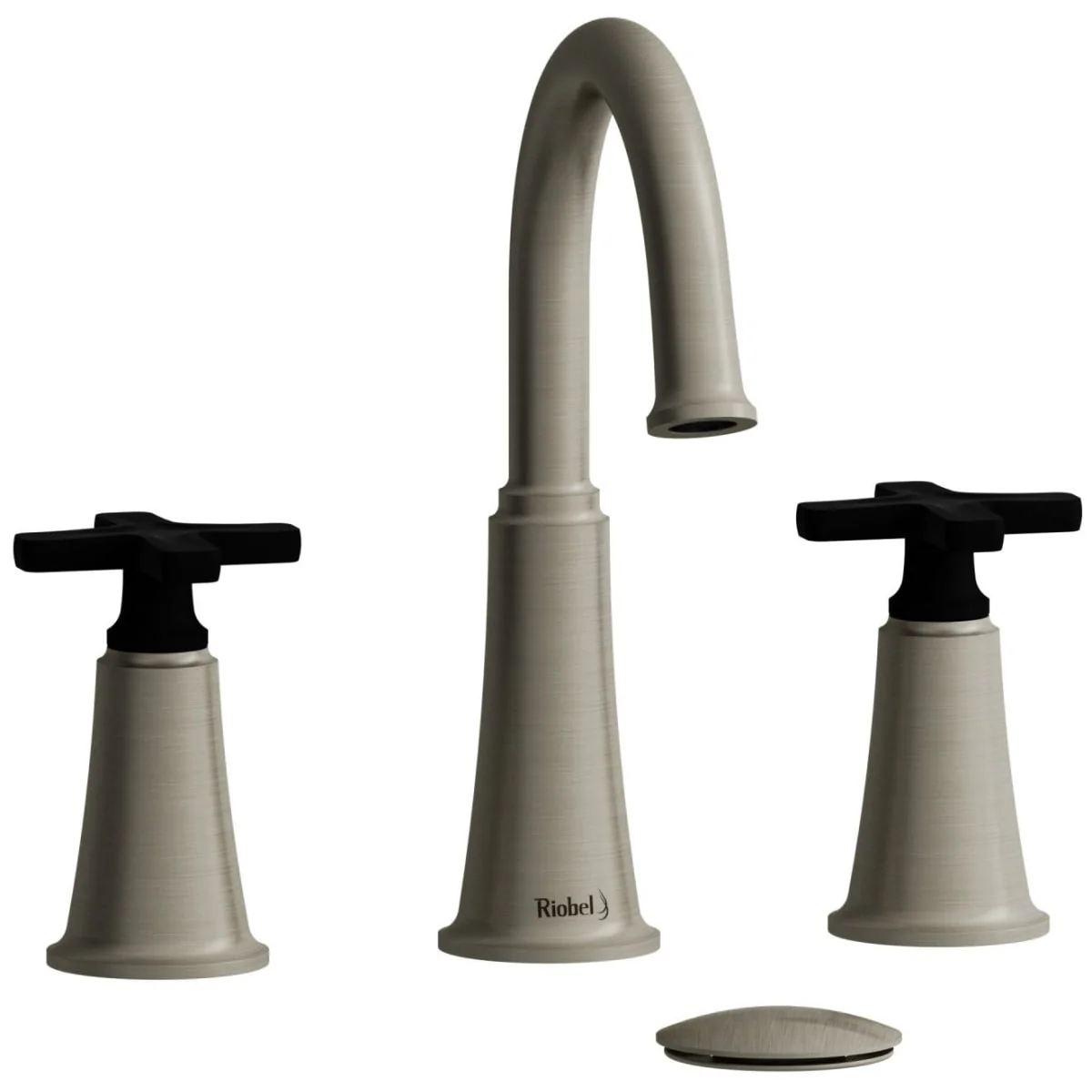 Riobel MMRD08 Momenti Widespread Lavatory Faucet with C-Spout - Image 36