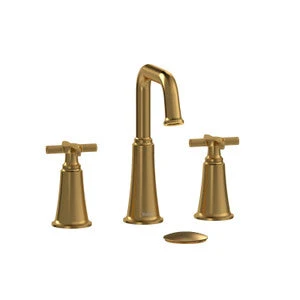 Riobel MMSQ08 Momenti Widespread Lavatory Faucet with U-Spout - Image 3