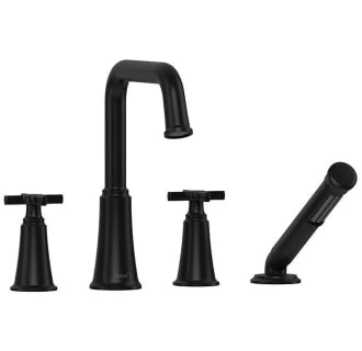Riobel MMSQ12 Momenti 4-Hole Deck Mount Tub Filler with U-Spout - Image 5