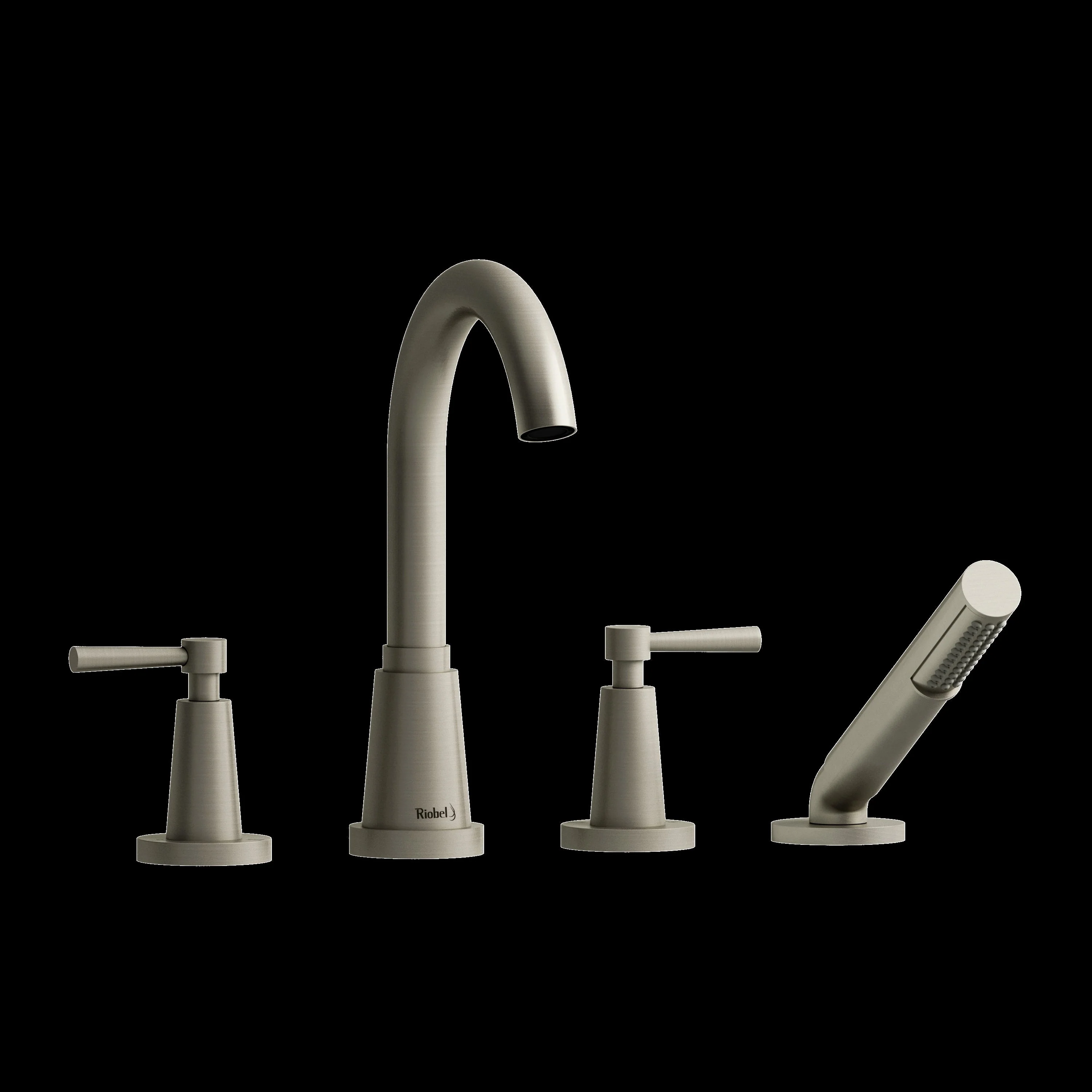 Riobel PA12 Pallace 4-Hole Deck Mount Tub Filler - Image 4