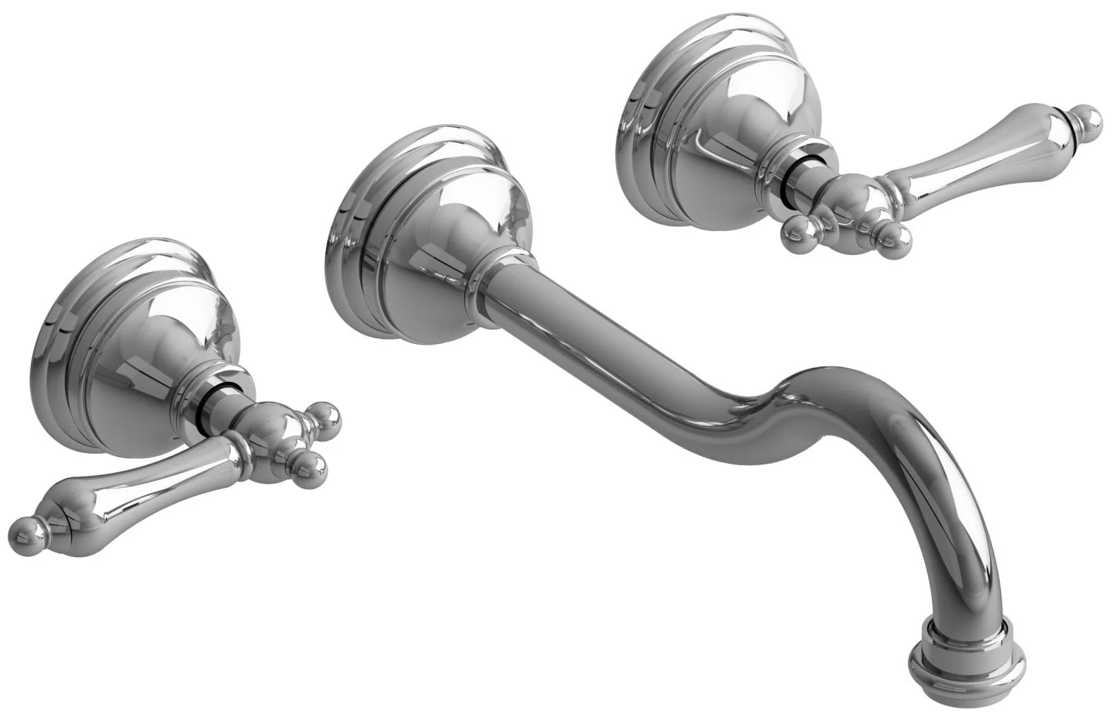 Riobel RT03 Retro Wall Mount Lavatory Faucet - Image 5