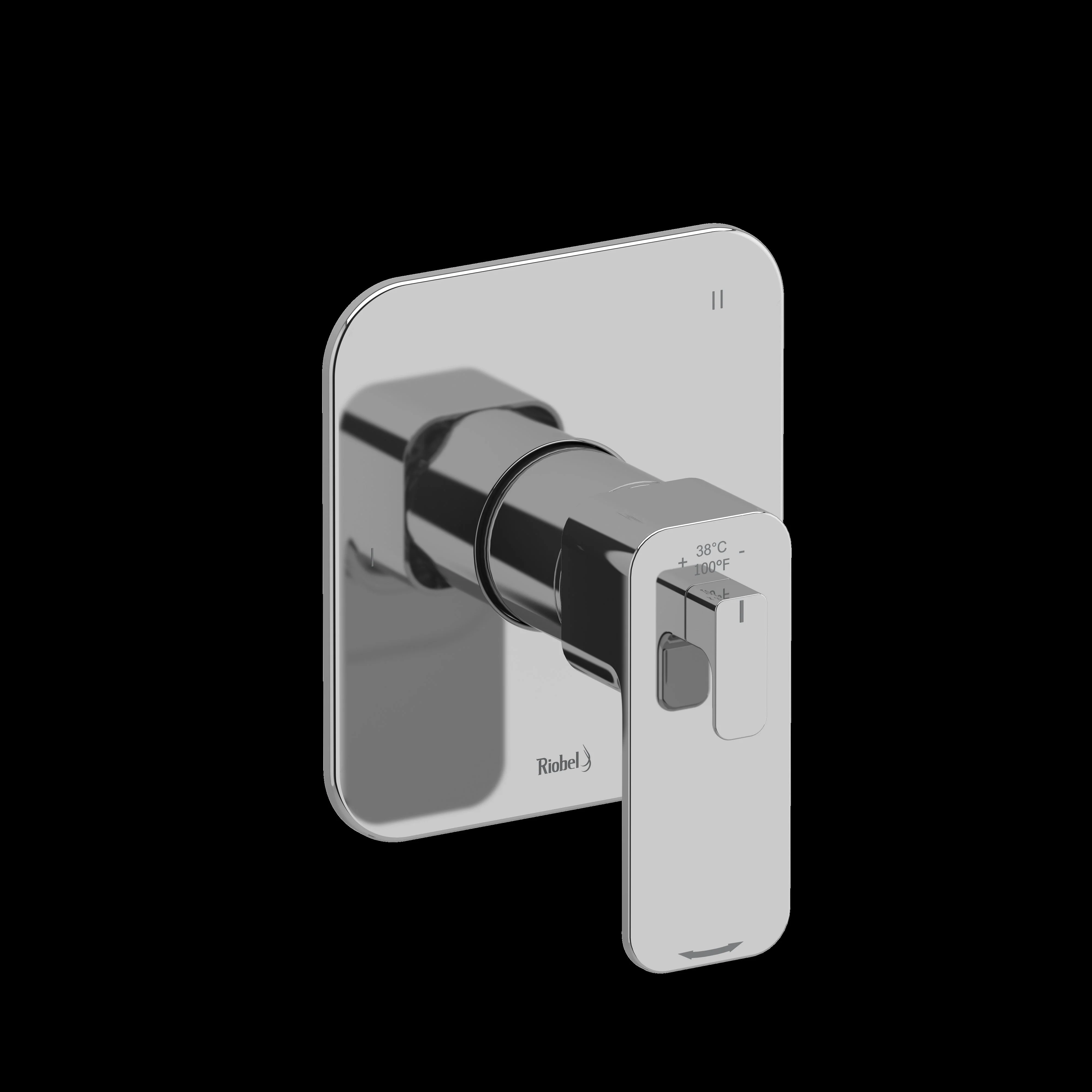 Riobel TEQ45 Equinox 1/2" Therm & Pressure Balance Trim with 5 Functions - Image 3