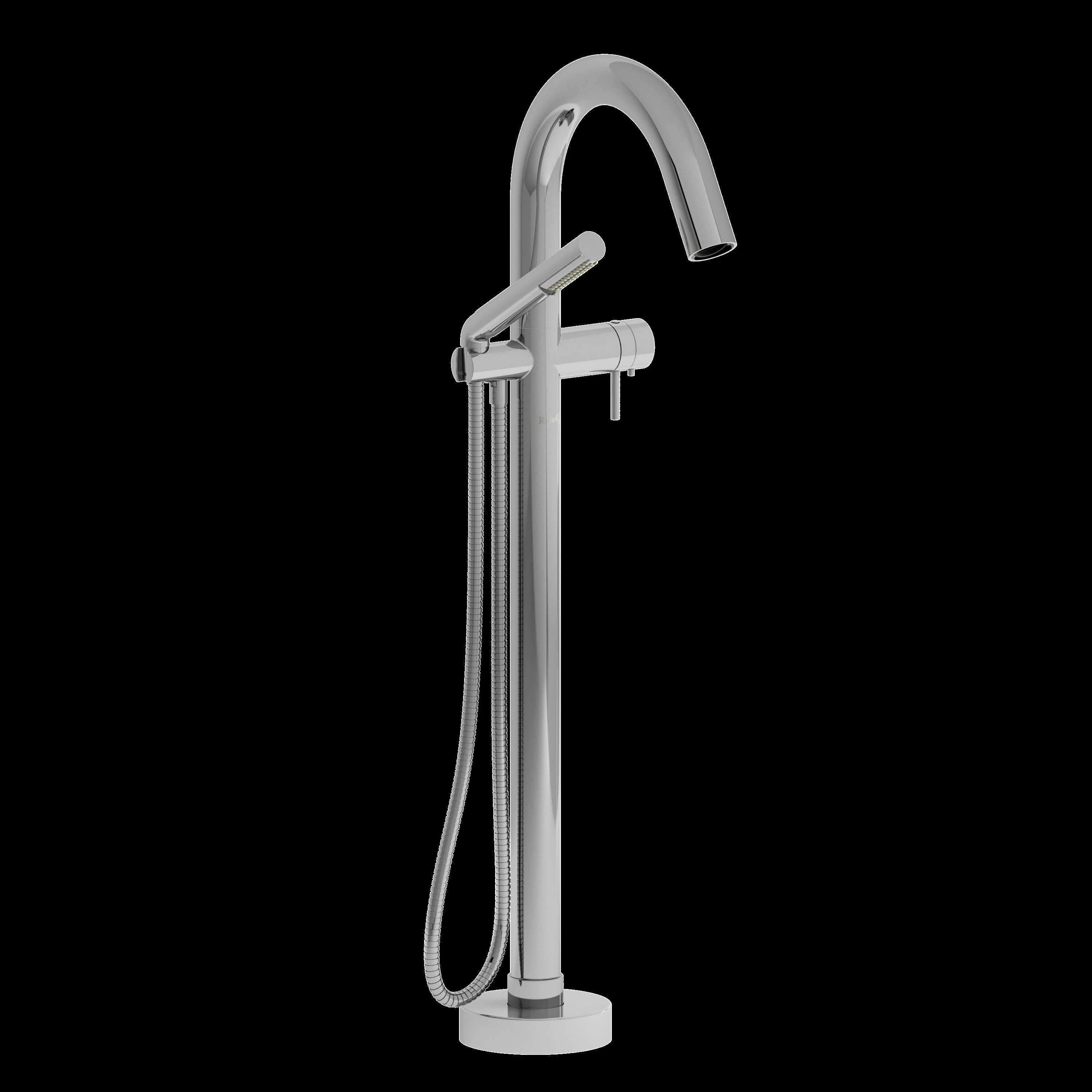 Riobel TPA39 Pallace Single Hole Floor Mount Tub Filler Trim - Image 2