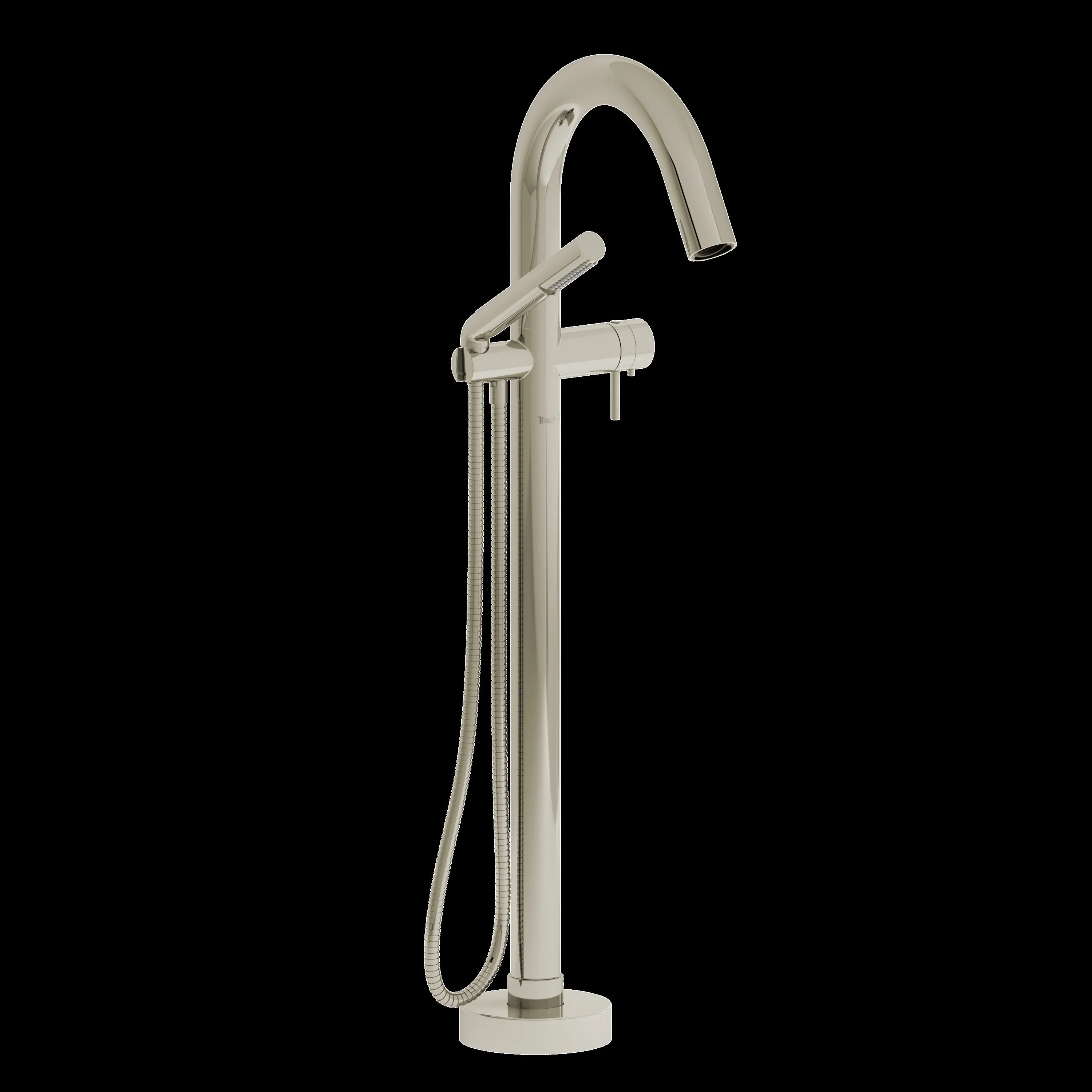 Riobel TPA39 Pallace Single Hole Floor Mount Tub Filler Trim - Image 3