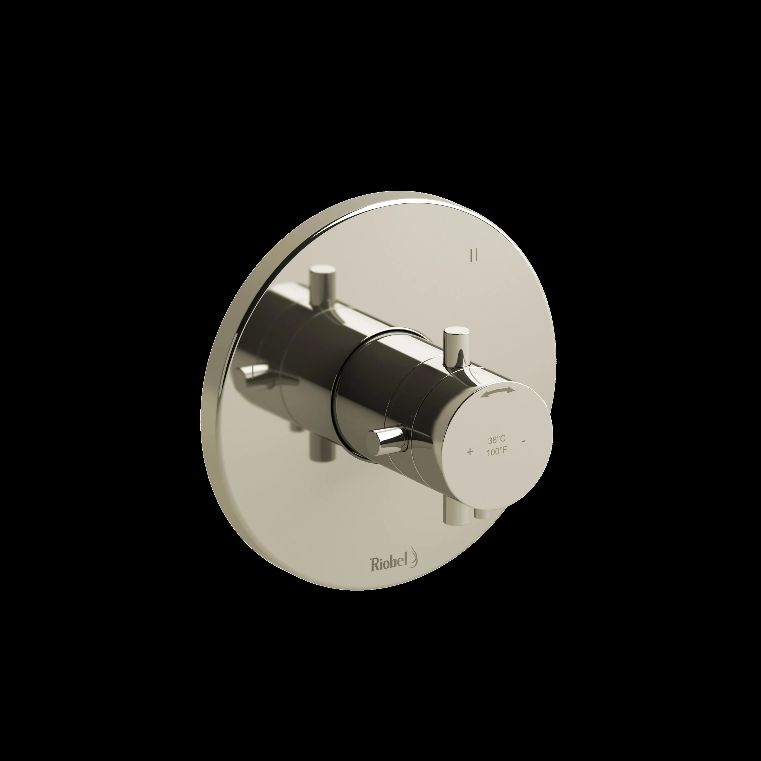 Riobel TPATM45 Pallace 1/2" Therm & Pressure Balance Trim with 5 Functions - Image 3
