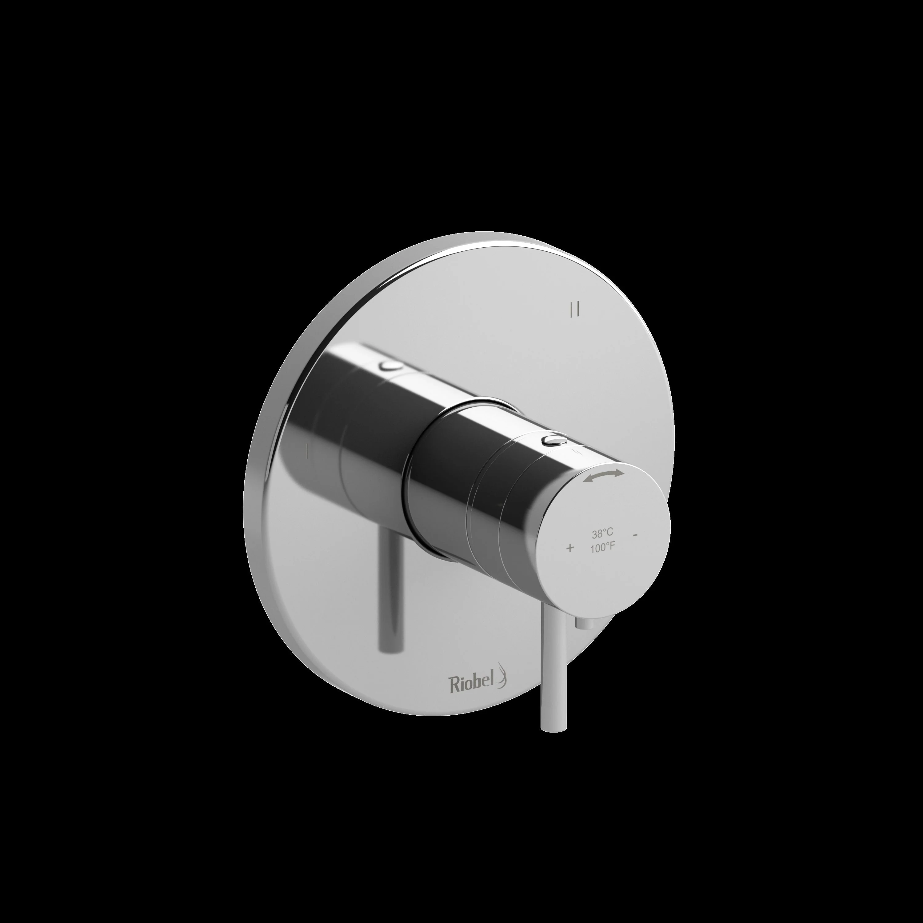 Riobel TPATM45 Pallace 1/2" Therm & Pressure Balance Trim with 5 Functions - Image 5