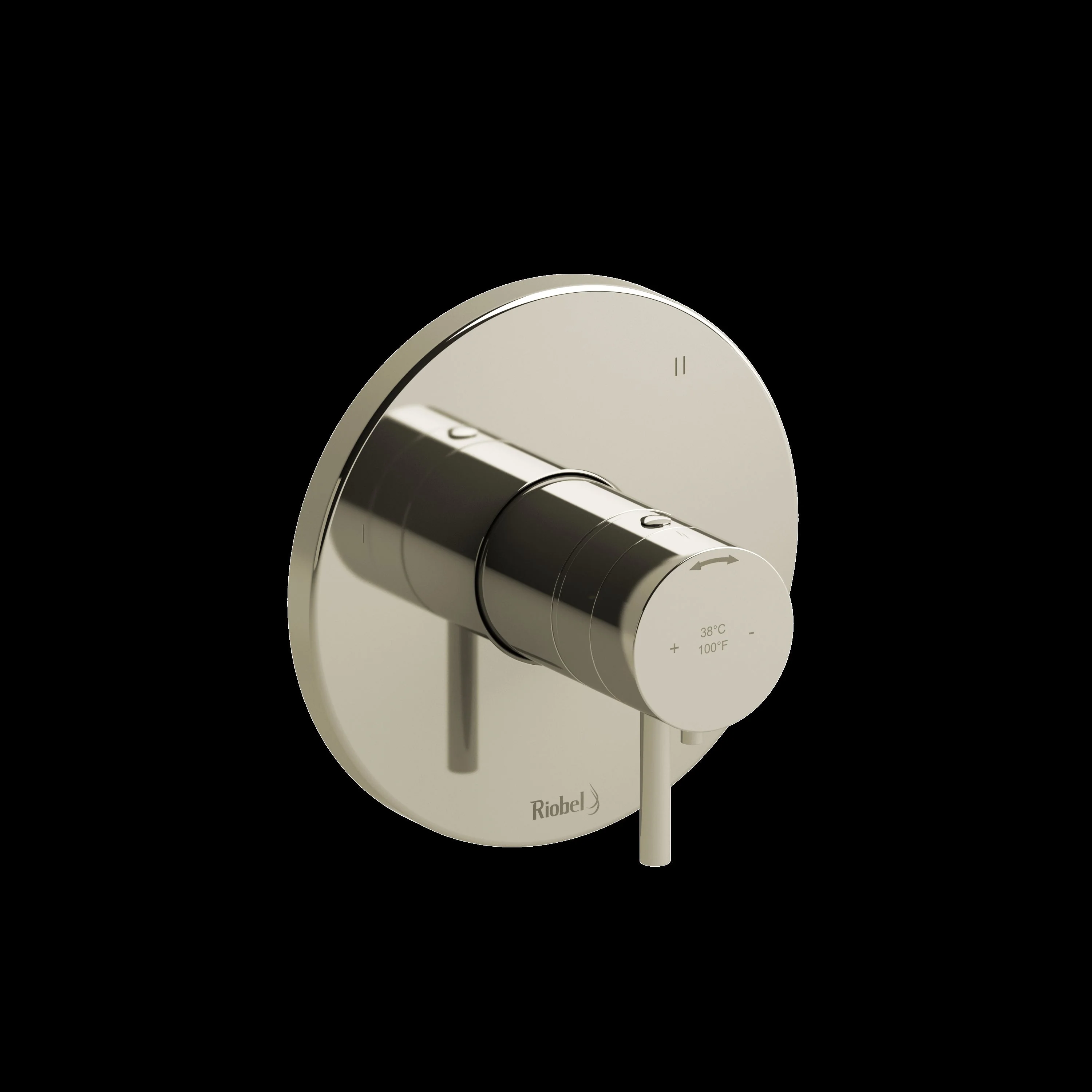 Riobel TPATM45 Pallace 1/2" Therm & Pressure Balance Trim with 5 Functions - Image 6