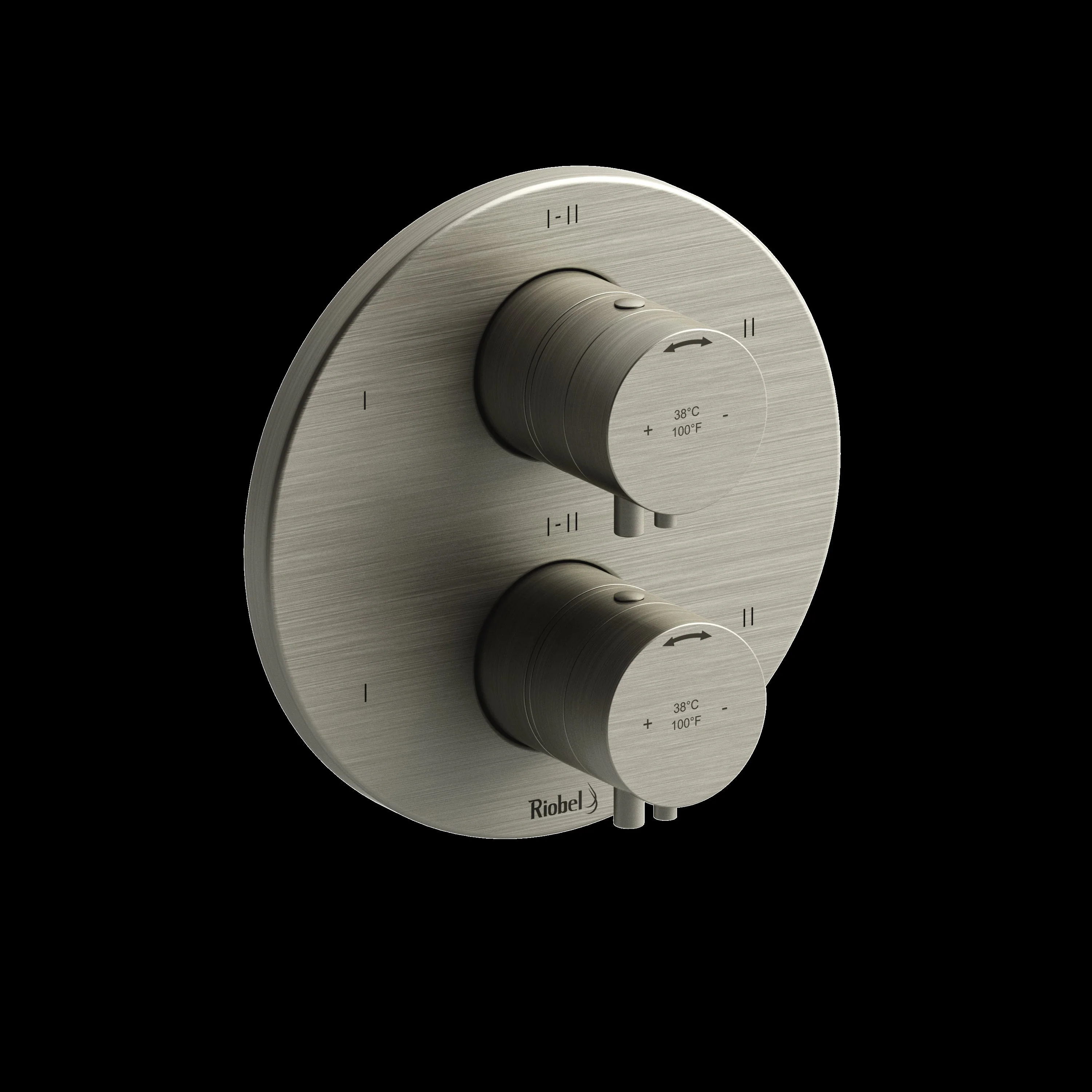 Riobel TPATM46 Pallace 3/4" Therm & Pressure Balance Trim with 6 Functions - Image 4