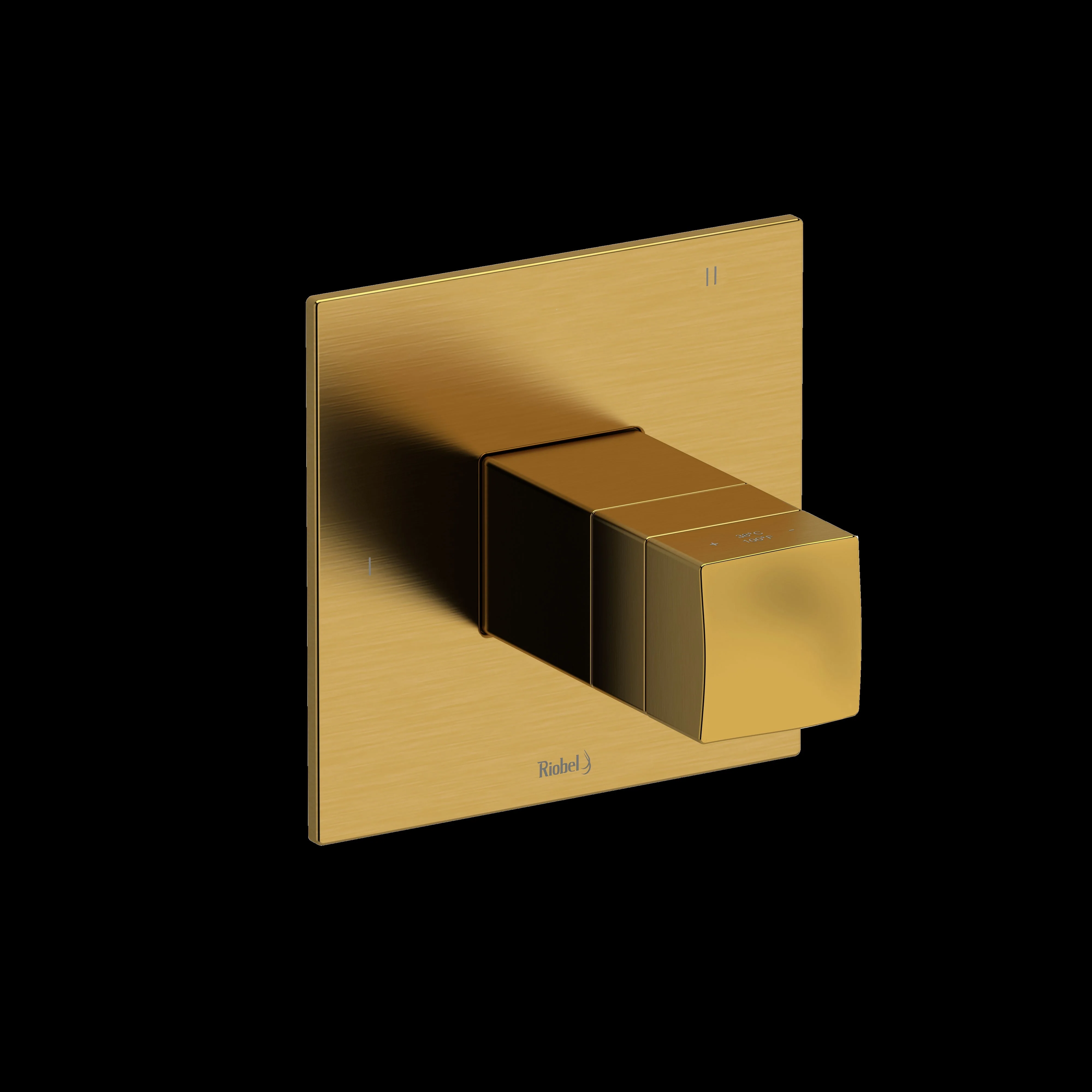Riobel TRF45 Reflet 1/2" Therm & Pressure Balance Trim with 5 Functions