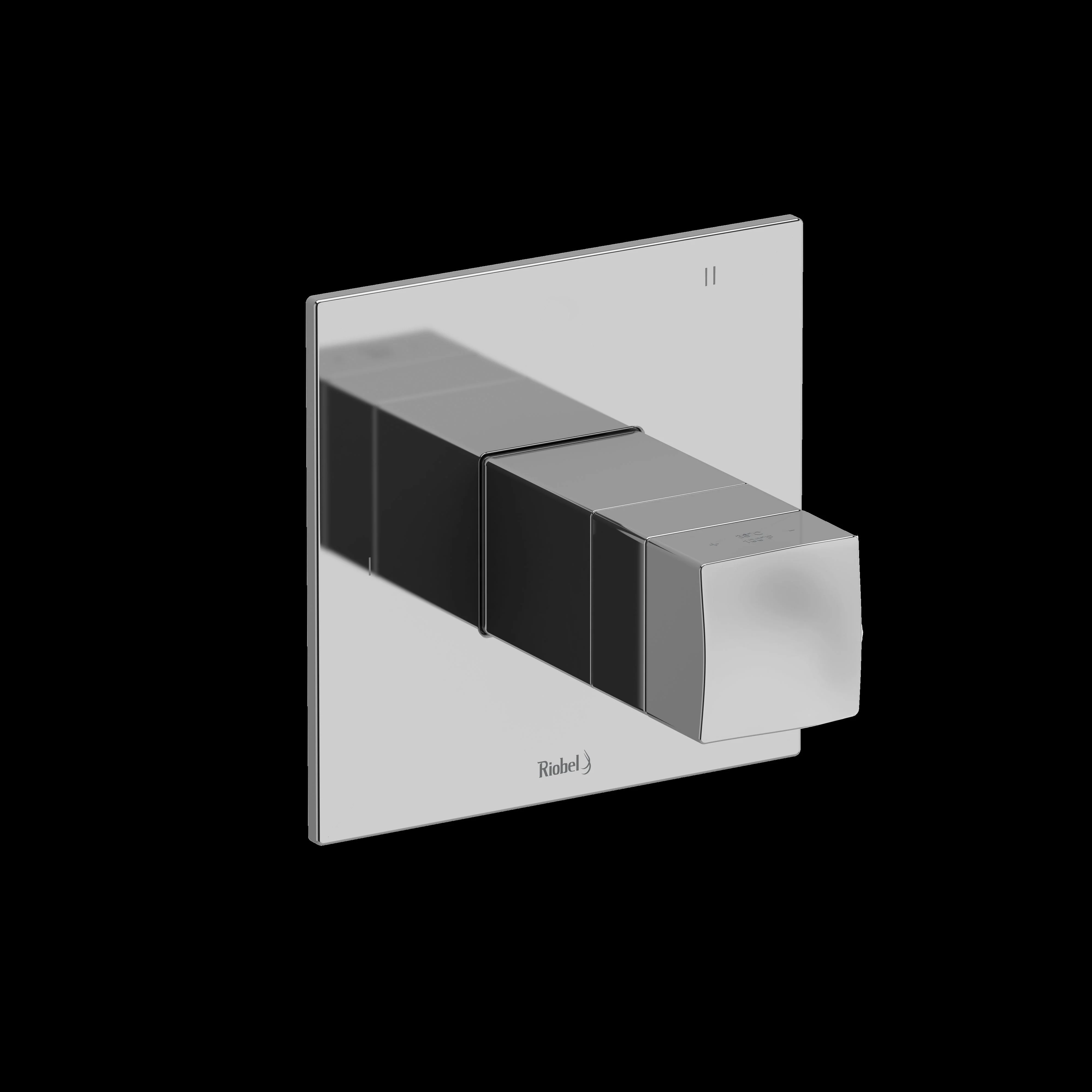 Riobel TRF47 Reflet 1/2" Therm & Pressure Balance Trim with 3 Functions - Image 3