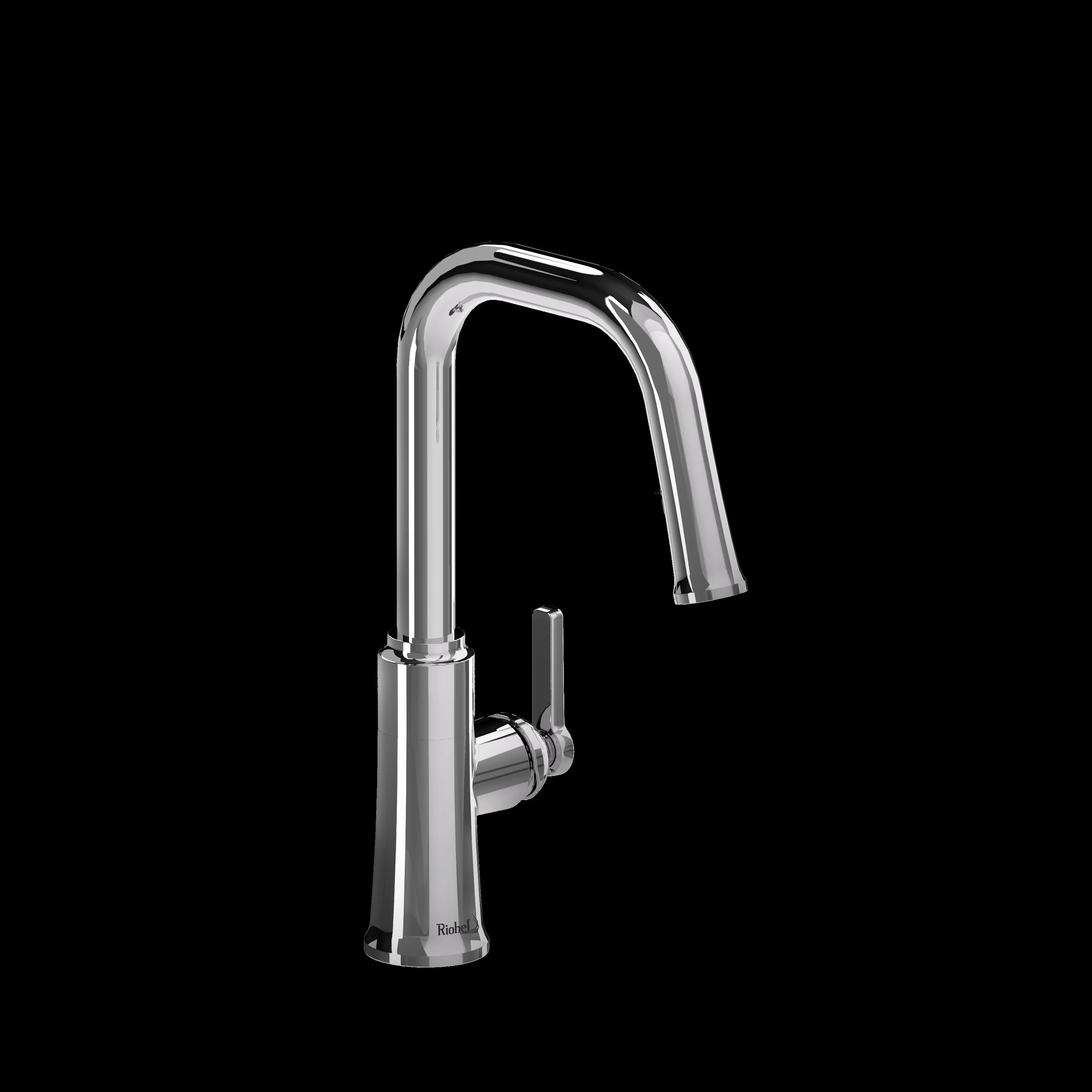 Riobel TTSQ101 Trattoria Pull-Down Kitchen Faucet With U-Spout - Image 3