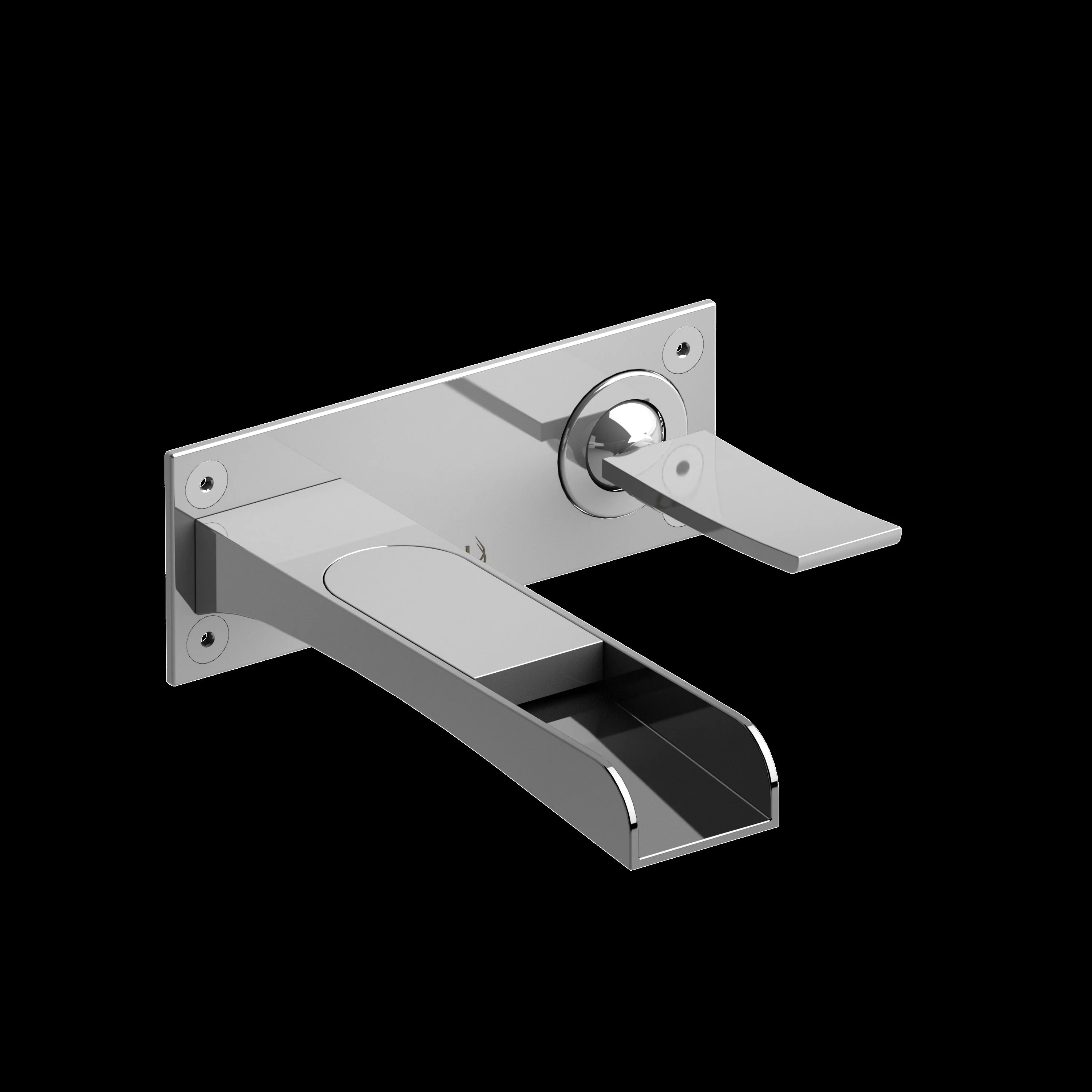 Riobel ZOOP11 Zendo Wall Mount Lavatory Faucet with Trough - Image 2