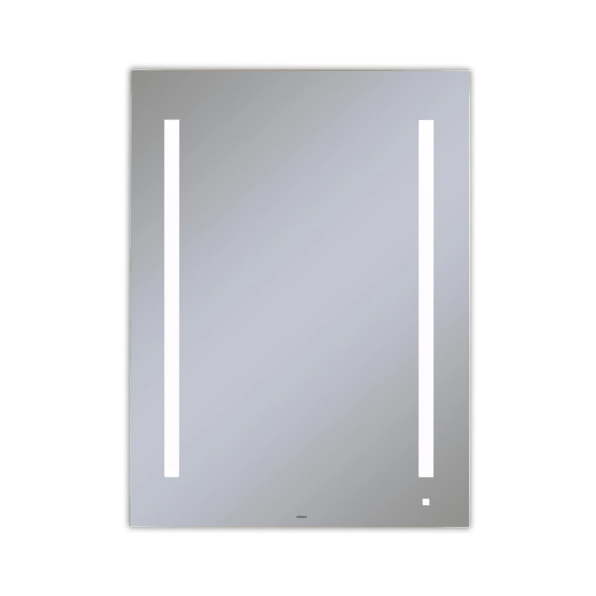 robern AM3040RFPA AiO Lighted Mirror, 30" x 40" x 1-1/2", LUM Lighting, 4000K Temperature (Cool Light), Dimmable, OM Audio, USB Charging Ports