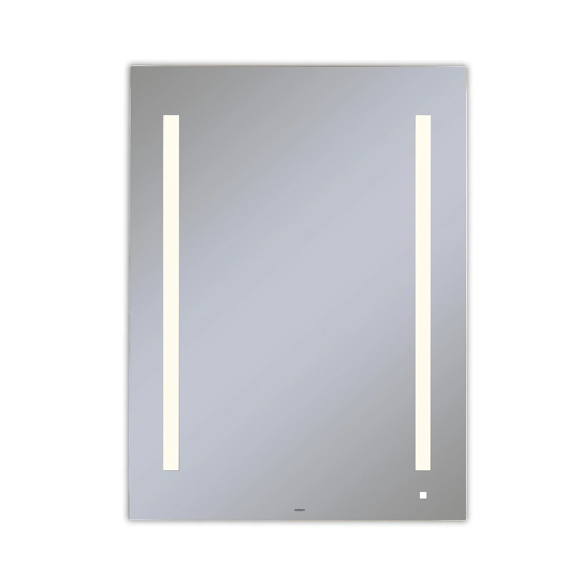 robern AM3040RFPAW AiO Lighted Mirror, 30" x 40" x 1-1/2", LUM Lighting, 2700K Temperature (Warm Light), Dimmable, OM Audio, USB Charging Ports
