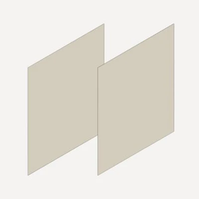 Robern Cartesian & Profiles Side Kit, 22-1/2" H x 21" D - Image 2