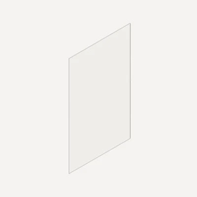 Robern Cartesian & Profiles Side Kit, 30" H x 21" D
