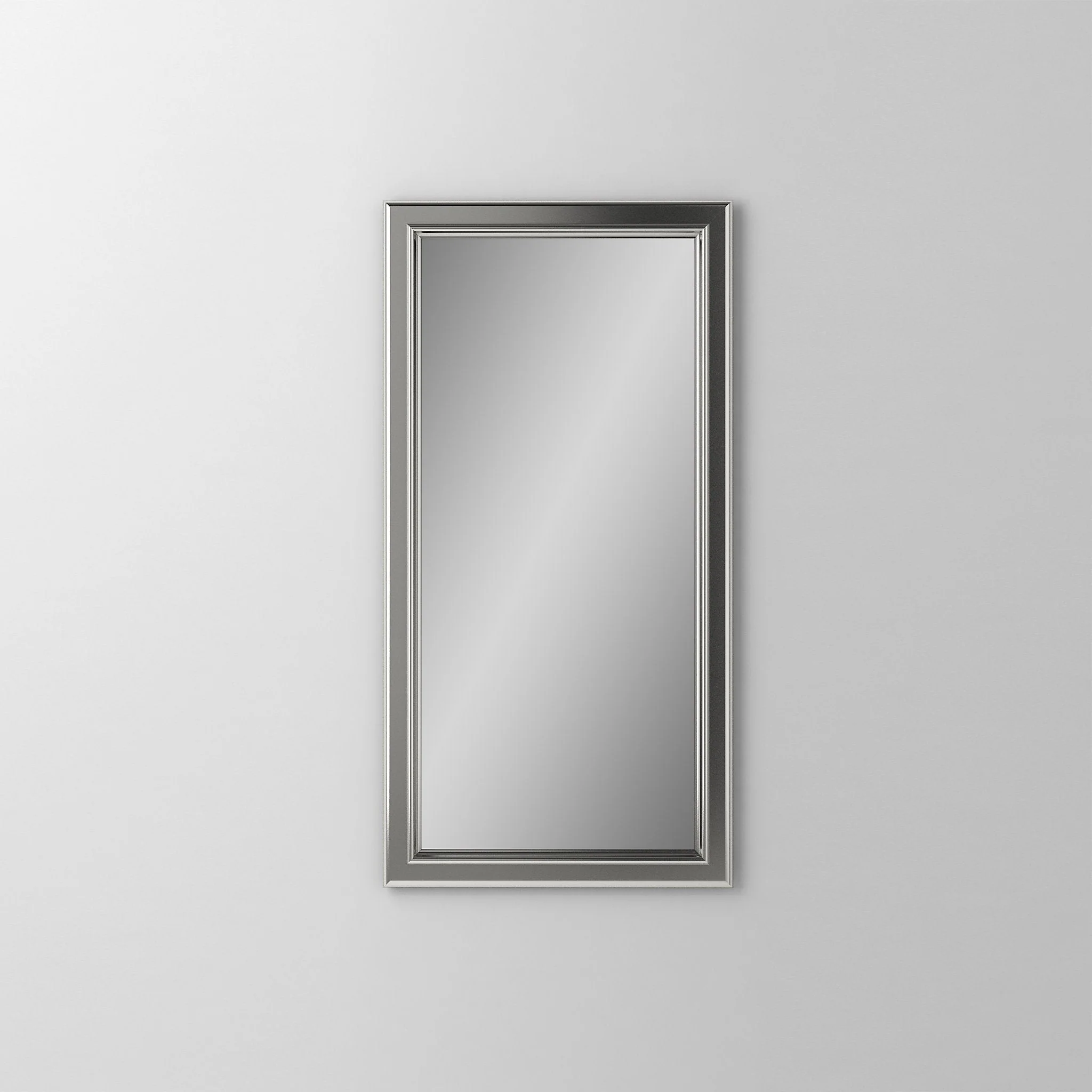 robern DC1630D6BMG70 Main Line Cabinet, 16" x 30" x 6", Bryn Mawr Frame, Satin Nickel, Reversible Hinge, Non-Electric