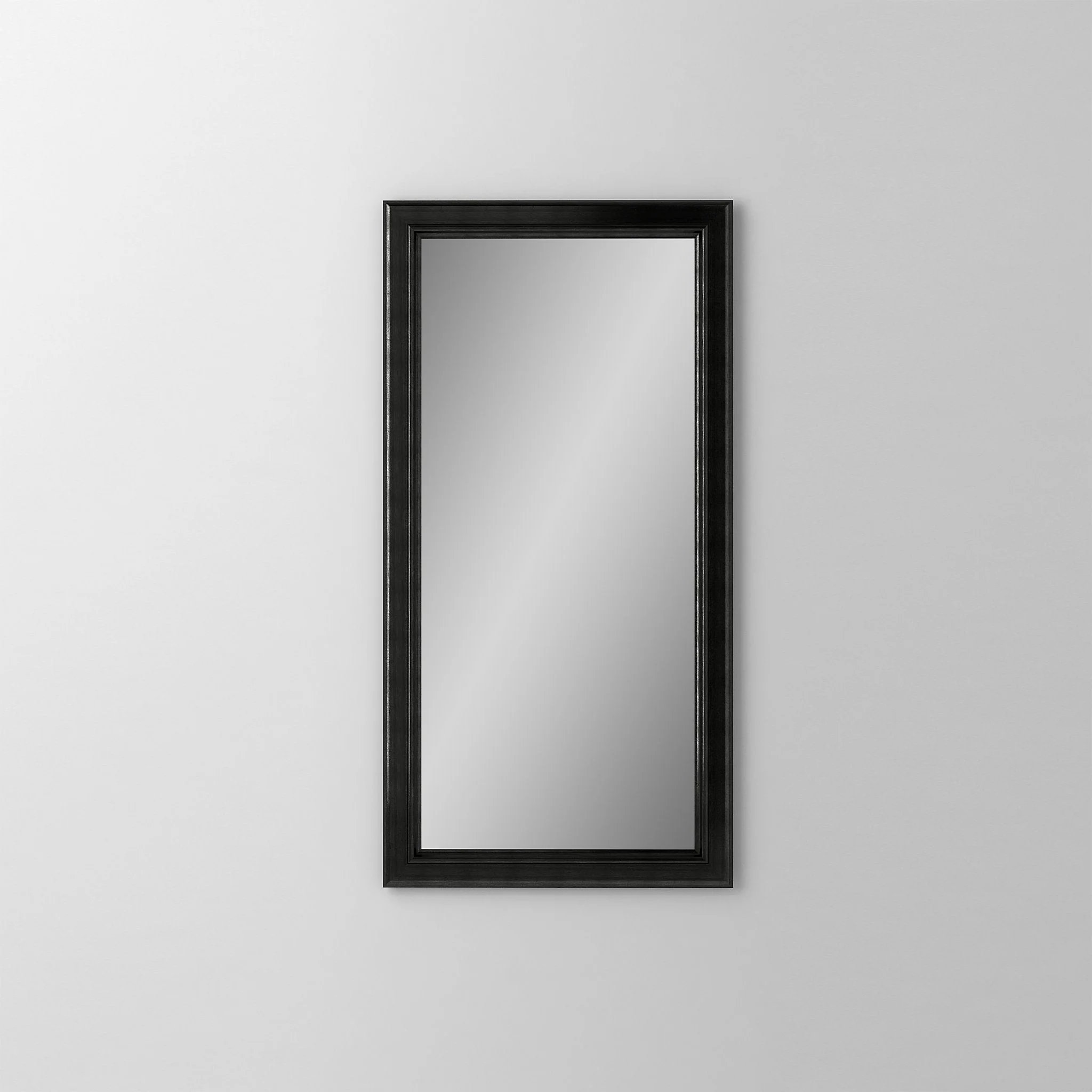 robern DC1630D6BMGLE74 Main Line Cabinet, 16" x 30" x 6", Bryn Mawr Frame, Brushed Black, Left Hinge, Electric