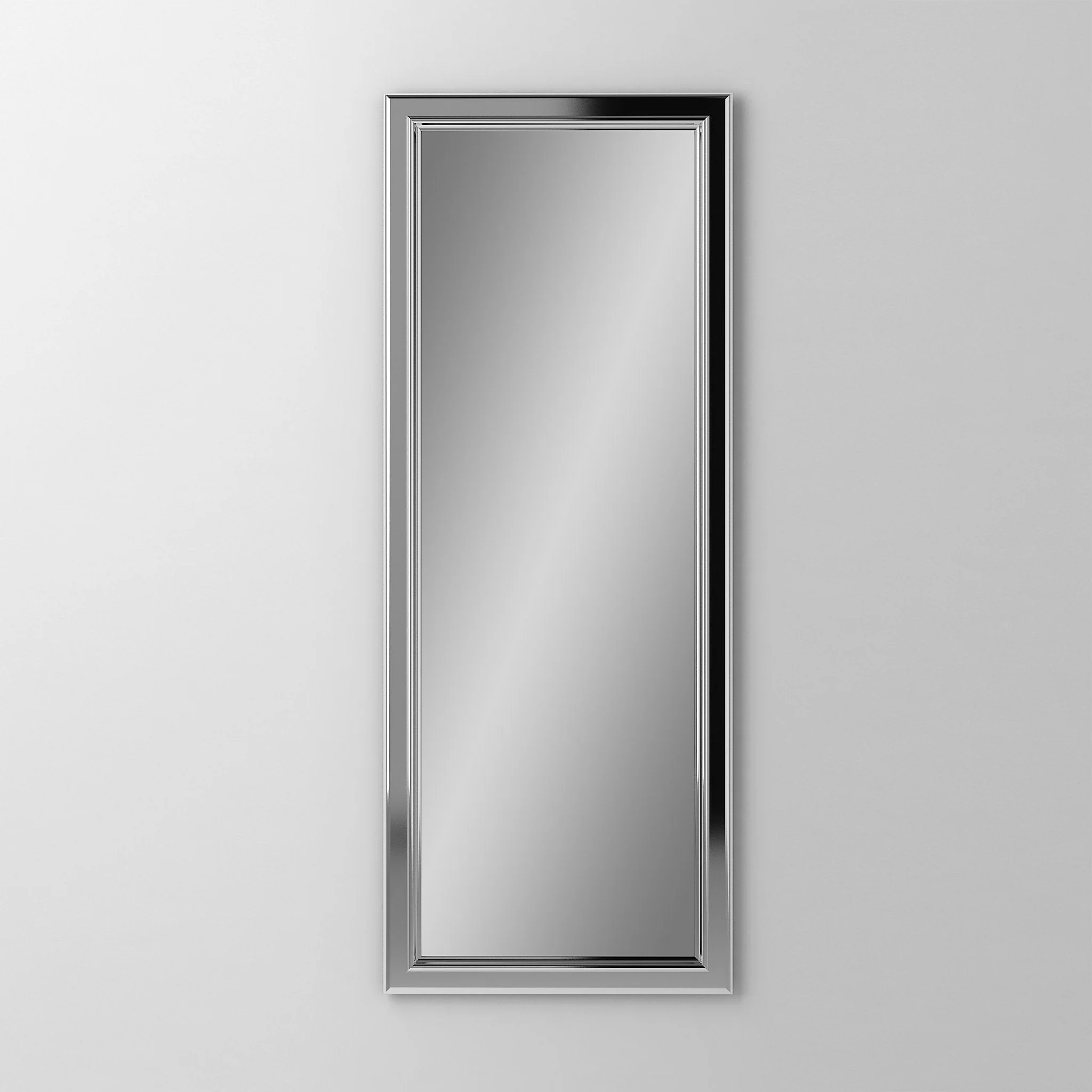 robern DC1640D4BMGLE77 Main Line Cabinet, 16" x 40" x 4", Bryn Mawr Frame, Polished Nickel, Left Hinge, Electric