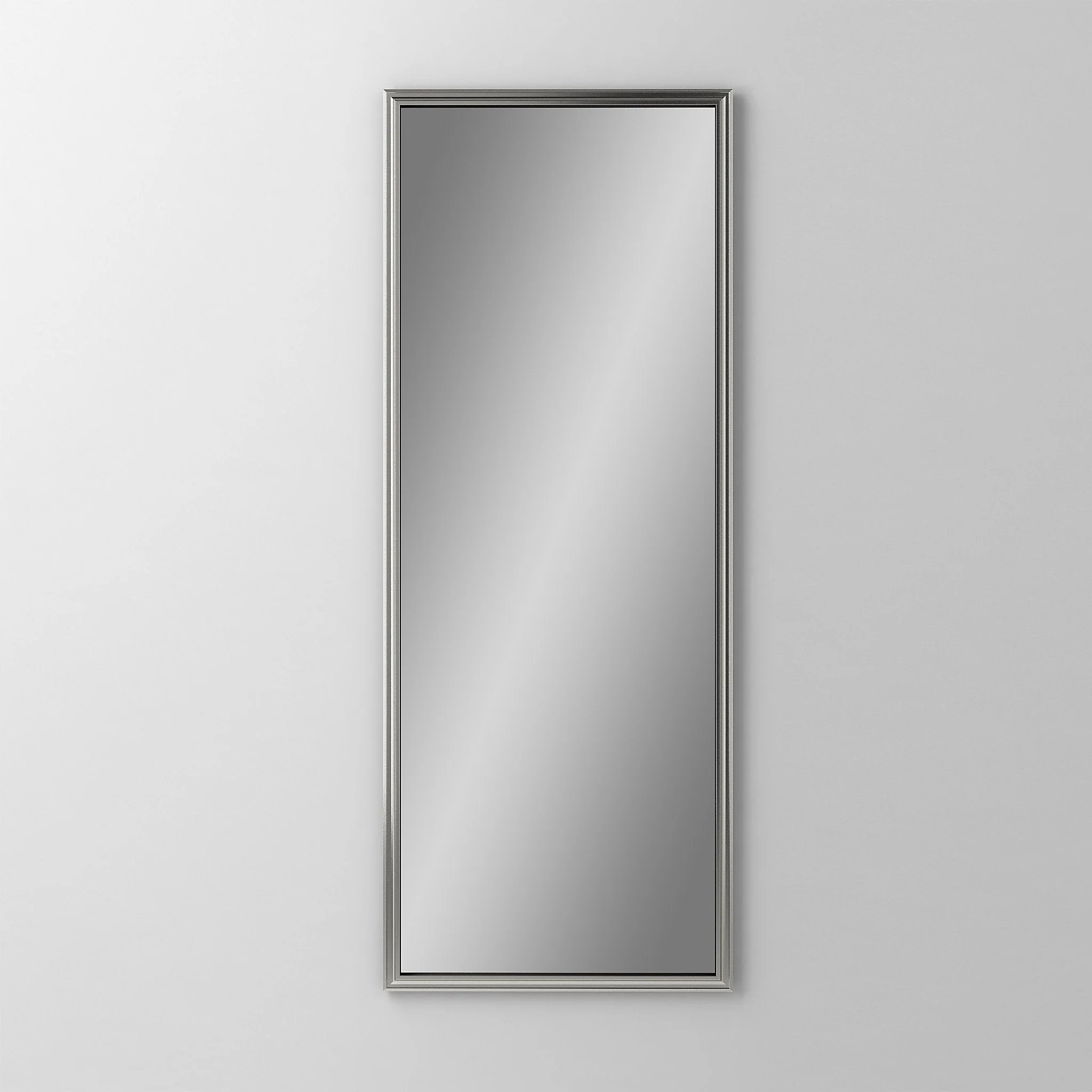 robern DC1640D4RMG70 Main Line Cabinet, 16" x 40" x 4", Rosemont Frame, Satin Nickel, Reversible Hinge, Non-Electric