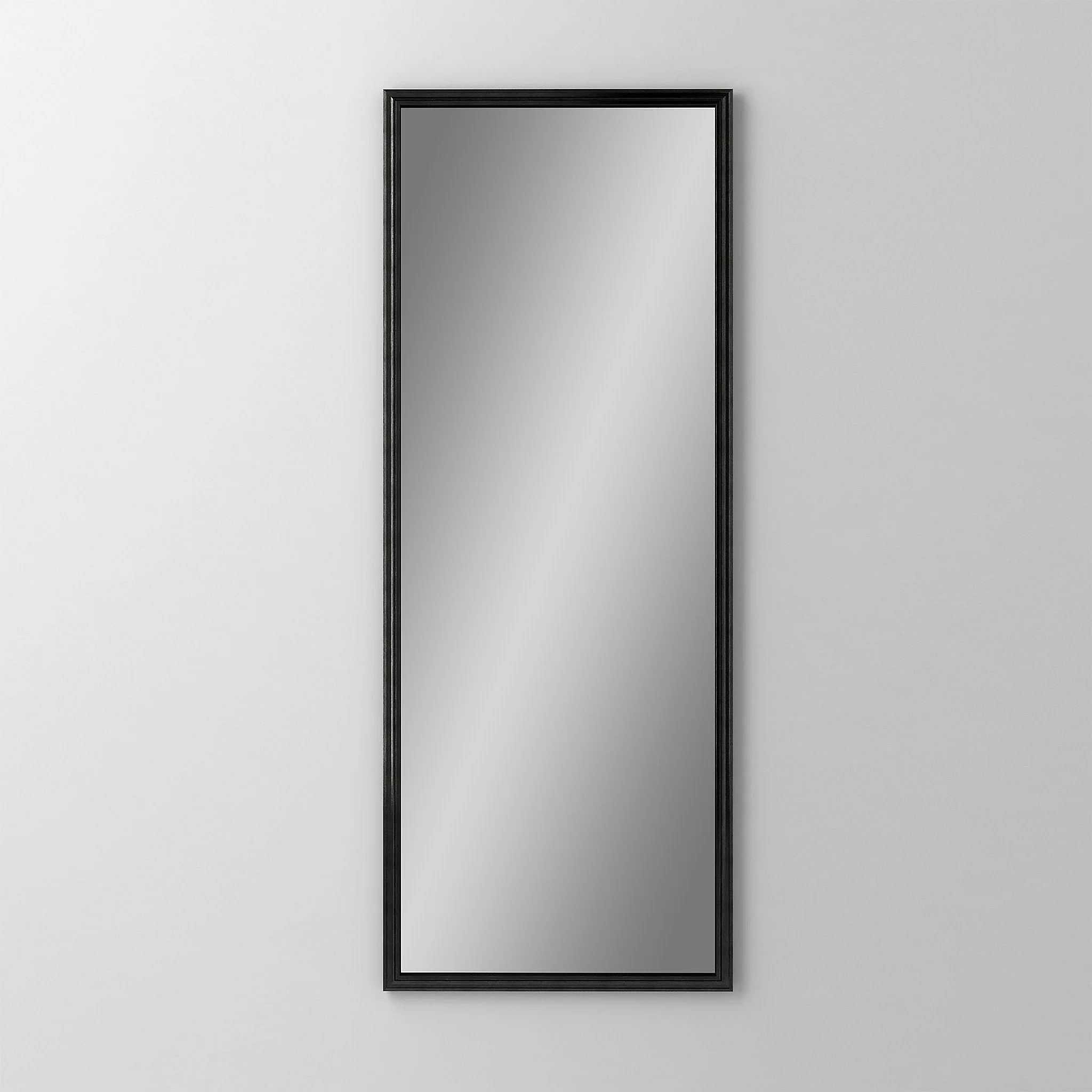 robern DC1640D4RMGLE74 Main Line Cabinet, 16" x 40" x 4", Rosemont Frame, Brushed Black, Left Hinge, Electric