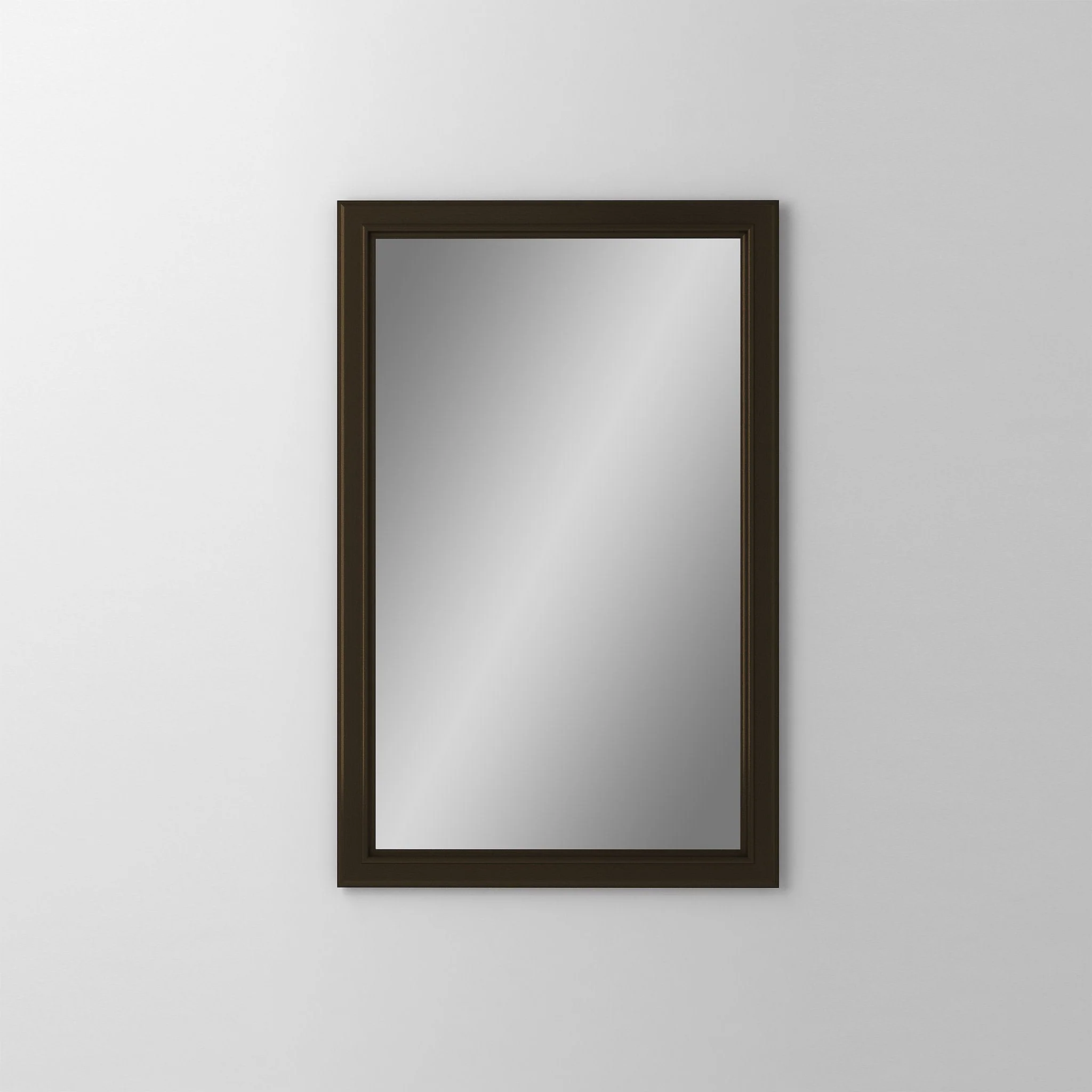 robern DC2030D4BMGRE75 Main Line Cabinet, 20" x 30" x 4", Bryn Mawr Frame, Brushed Bronze, Right Hinge, Electric