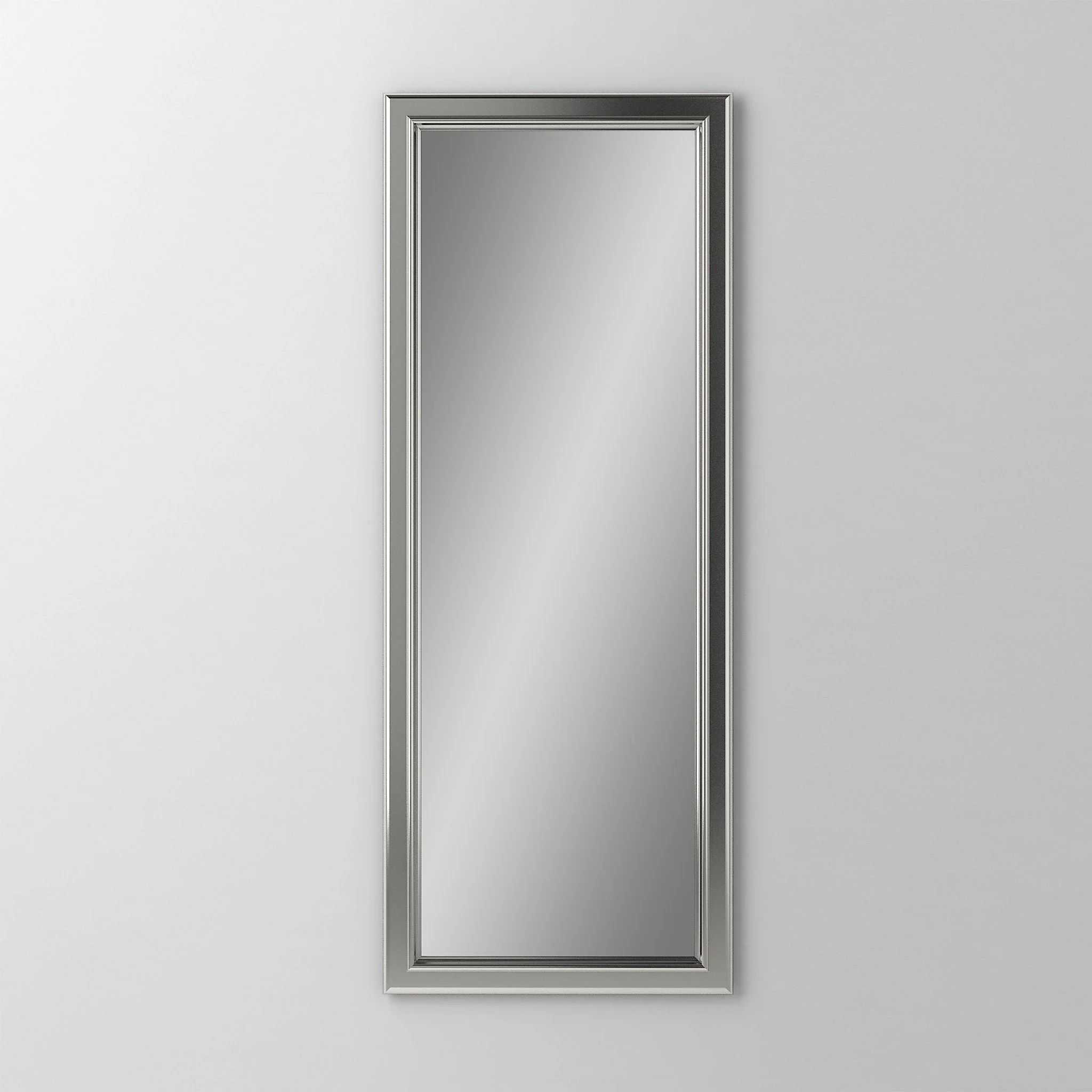 robern DC2040D4BMGLE70 Main Line Cabinet, 20" x 40" x 4", Bryn Mawr Frame, Satin Nickel, Left Hinge, Electric
