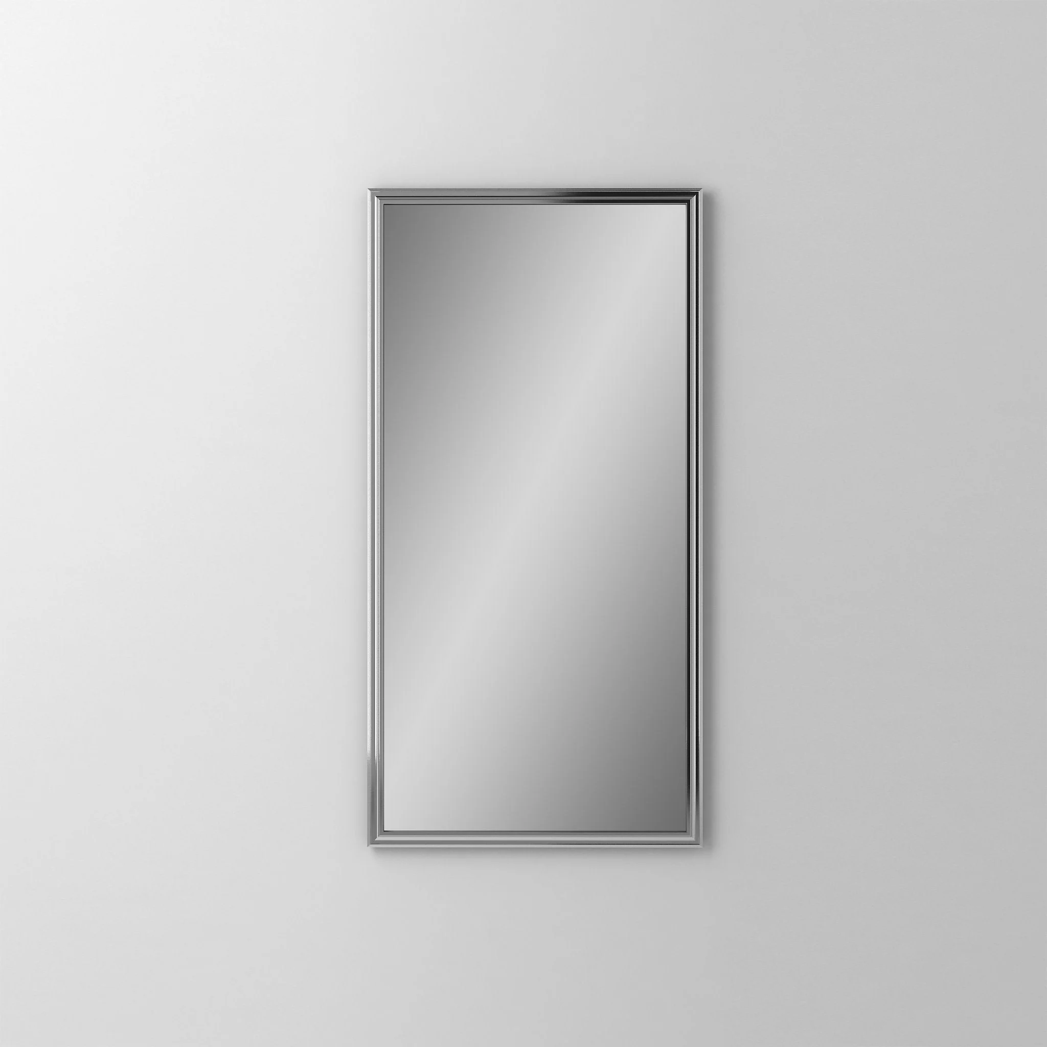 robern DC2040D4RMGRE76 Main Line Cabinet, 20" x 40" x 4", Rosemont Frame, Chrome, Right Hinge, Electric
