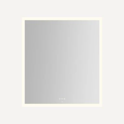 Robern Instinct Lighted Mirror, 36" x 40" x 7/8", Rectangle, Perimeter Light Pattern, TUN Lighting, Warm White (2700K) to Cool White (5600K), Dimmable, Defogger