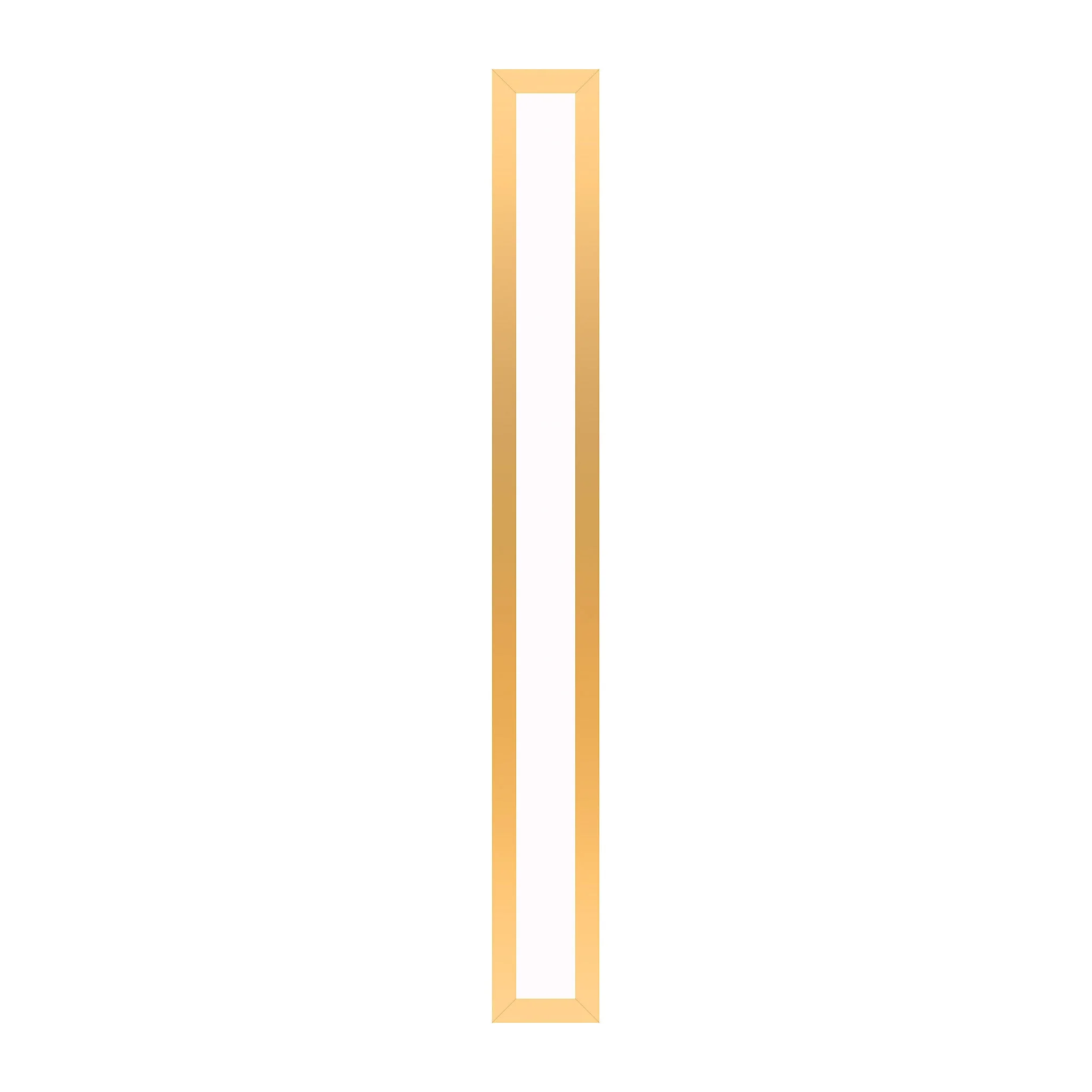 robern PL3.530TLSC82DV Profiles Framed Lighting, 3-1/2" x 30" x 4-5/8", Matte Gold, Variable 2700K to 5600K Temperature (Warm to Cool Light)