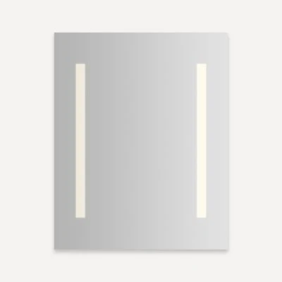 Robern Vitality Lighted Cabinet, 24" x 30" x 4", Columnn Light Pattern, Soft White (3000K), Dimmable, Electrical Outlet, Right Hinge - Image 3