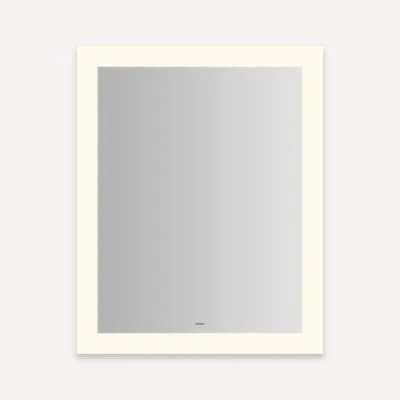 Robern Vitality Lighted Mirror, 24" x 30" x 1-3/4", Perimeter Light Pattern, Warm White (3000K), Dimmable, Defogger, Title 24 Compliant - Image 2