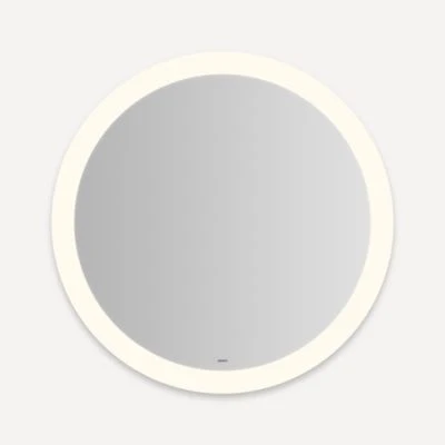 Robern Vitality Lighted Mirror, 30" Round, Perimeter Light Pattern, Warm White (3000K), Dimmable, Defogger - Image 2