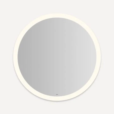 Robern Vitality Lighted Mirror, 40" Round, Perimeter Light Pattern, Warm White (3000K), Dimmable, Defogger - Image 2