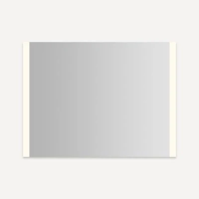 Robern Vitality Lighted Mirror, 48" x 36" x 1-3/4", Edge Lit Light Pattern, Warm White (3000K), Dimmable, Defogger, Flippable - Image 2