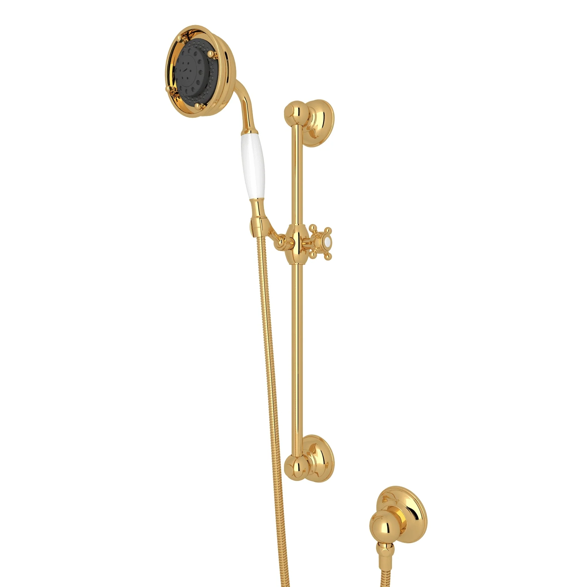 ROHL 1310 Handshower Set With 22" Slide Bar and 3-Function Handshower - Image 2