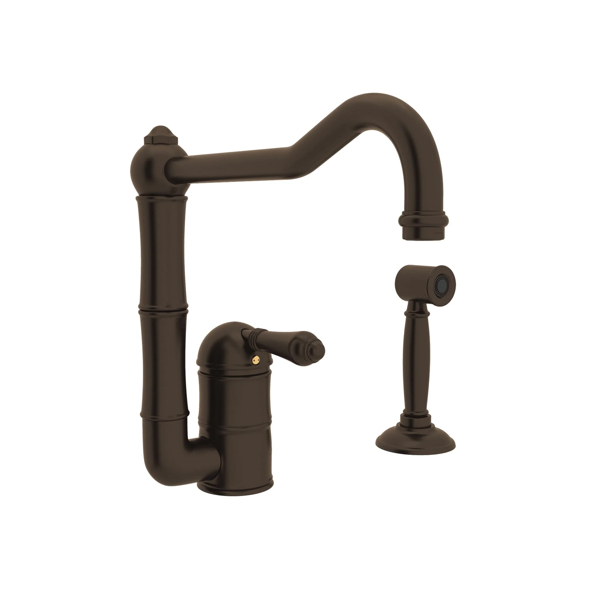 ROHL A3608WS Acqui® Kitchen Faucet With Side Spray - Image 5
