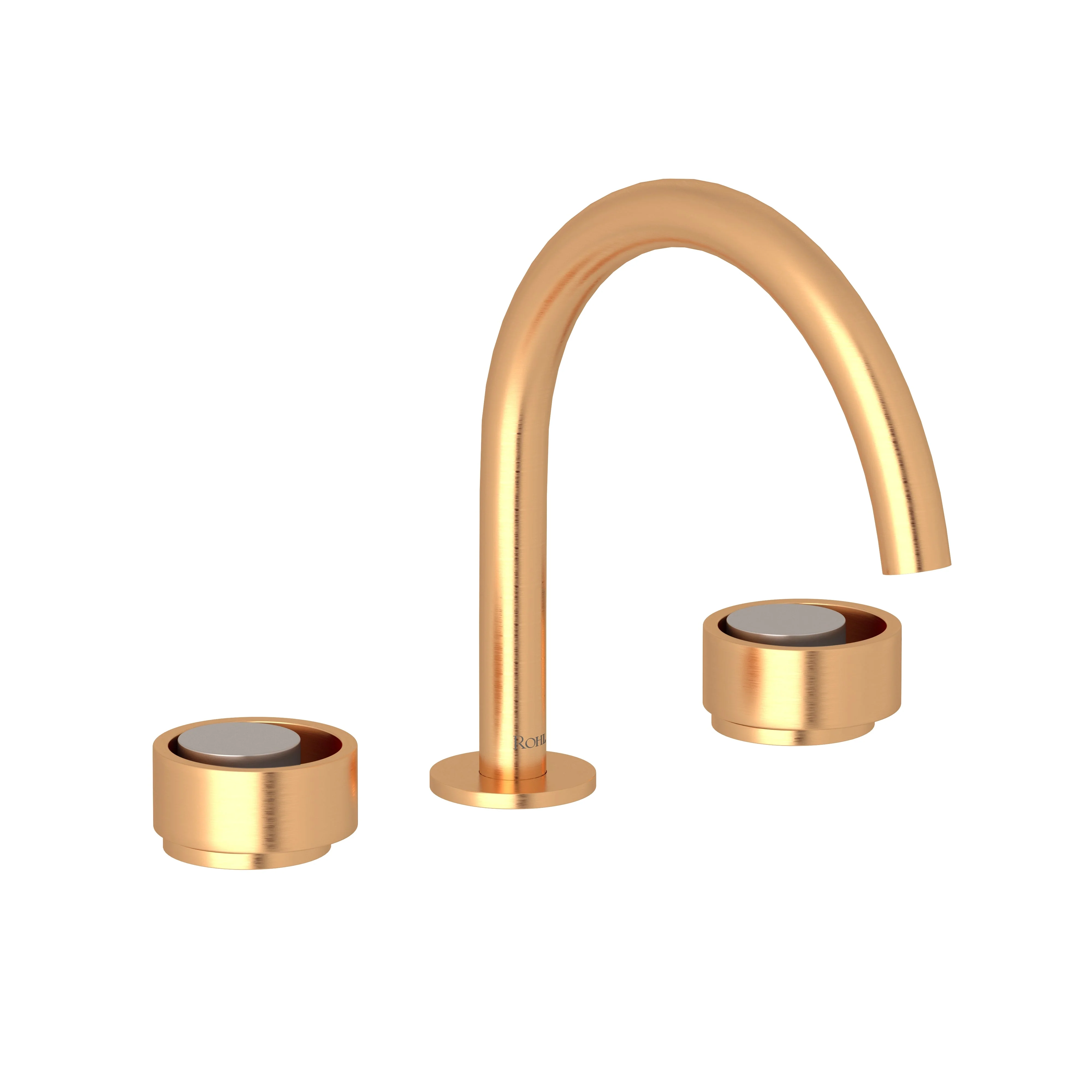 ROHL EC08D3 Eclissi Widespread Lavatory Faucet With C-Spout - Image 12