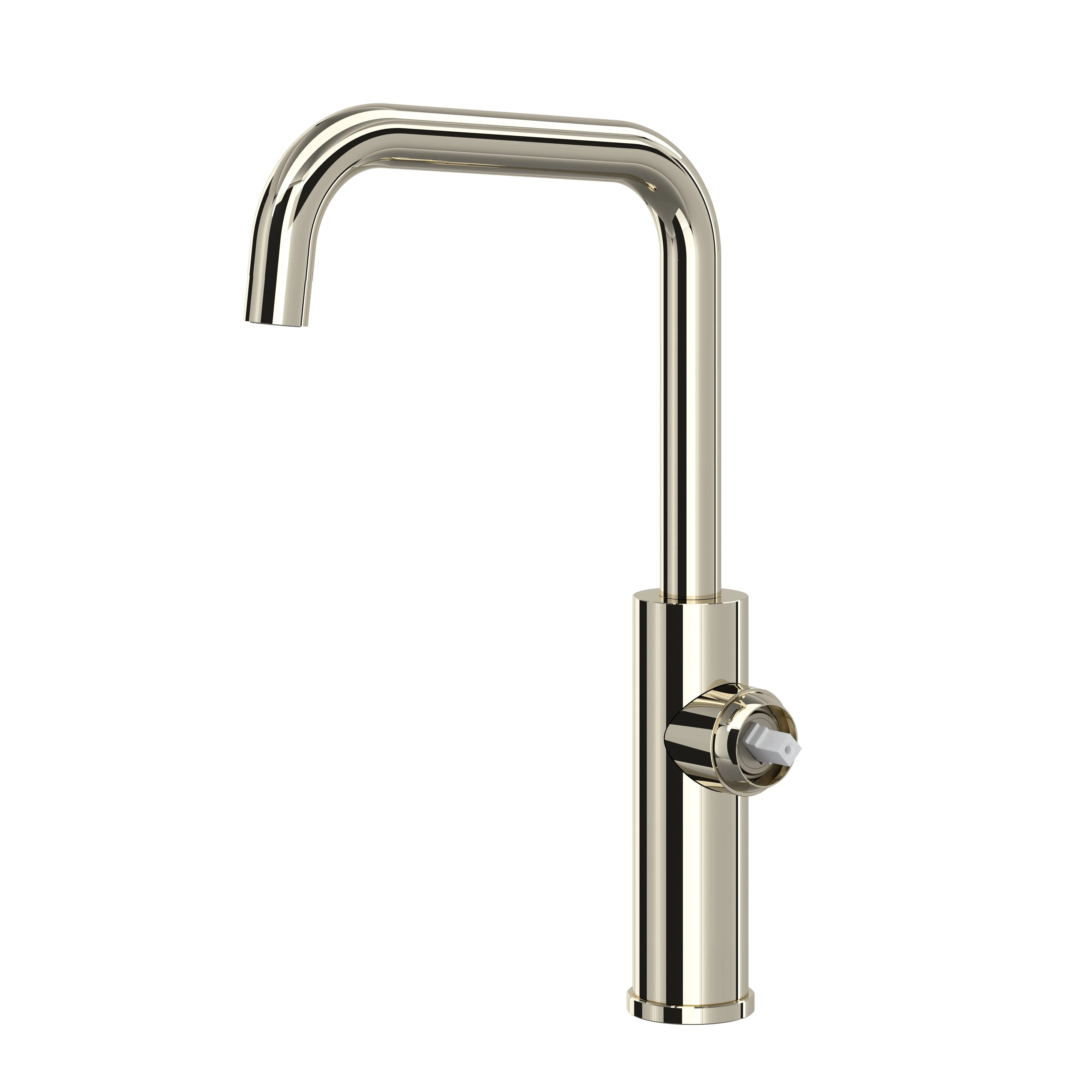 ROHL EC60D1 Eclissi Bar/Food Prep Kitchen Faucet with U-Spout - Less Handle - Image 3