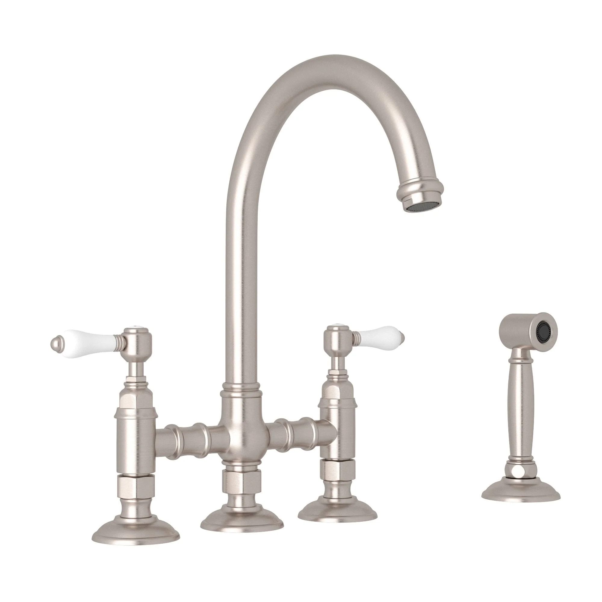 ROHL A1461WS San Julio® Bridge Kitchen Faucet With Side Spray - Image 9