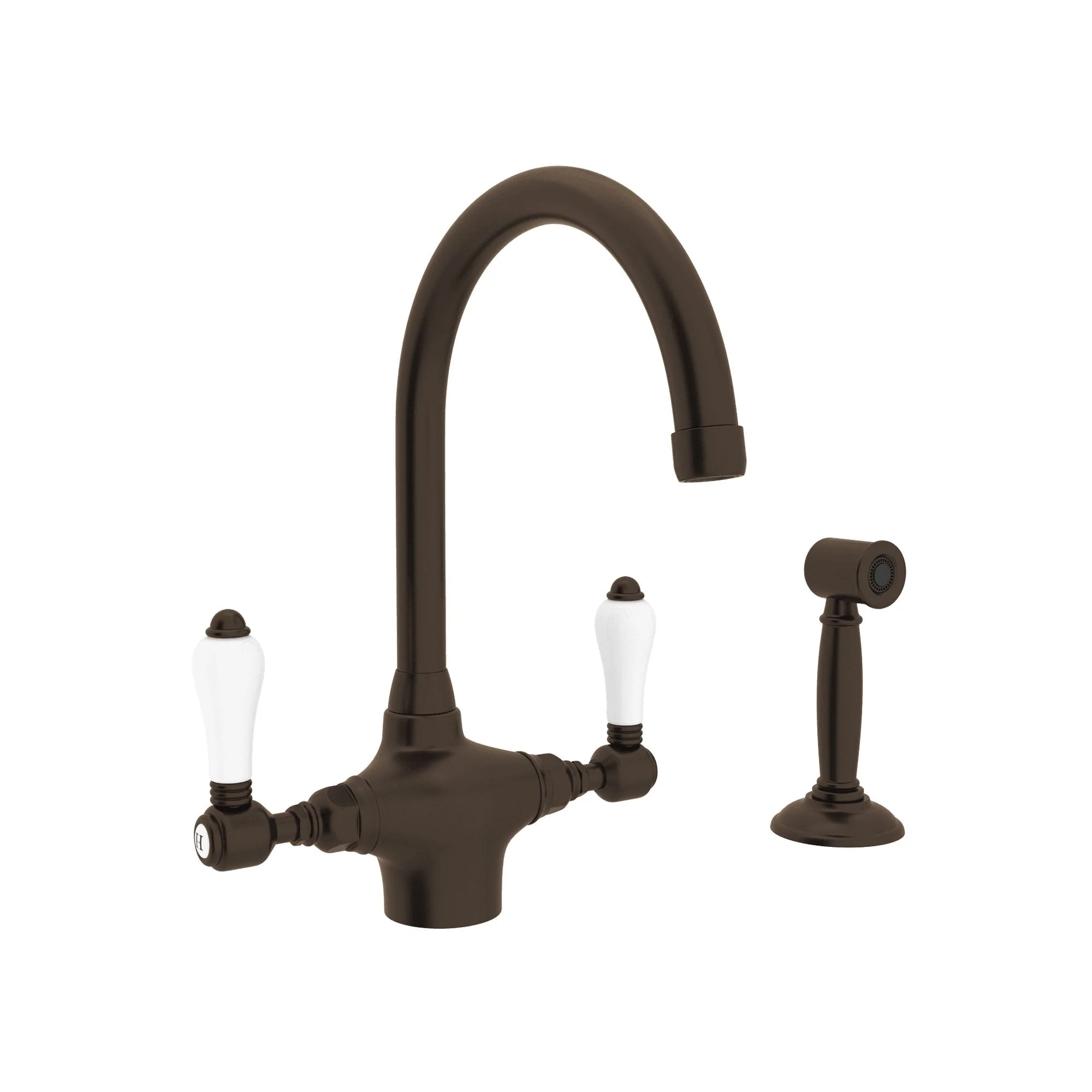 ROHL A1676WS San Julio® Two Handle Kitchen Faucet With Side Spray - Image 10