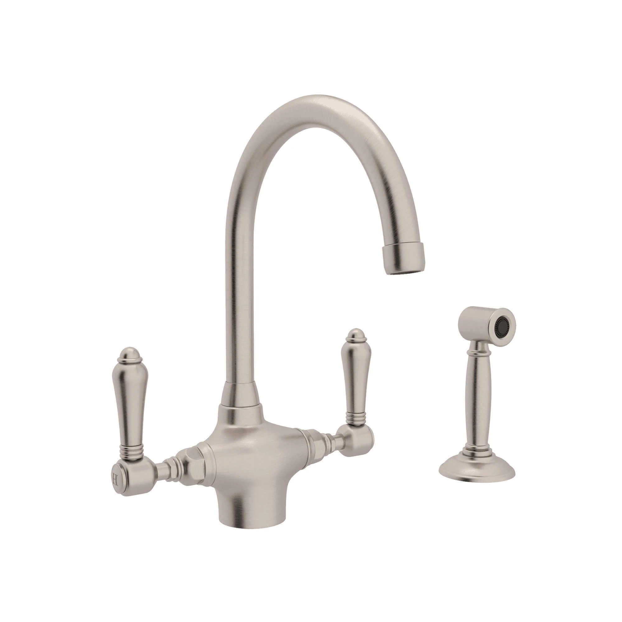 ROHL A1676WS San Julio® Two Handle Kitchen Faucet With Side Spray - Image 4
