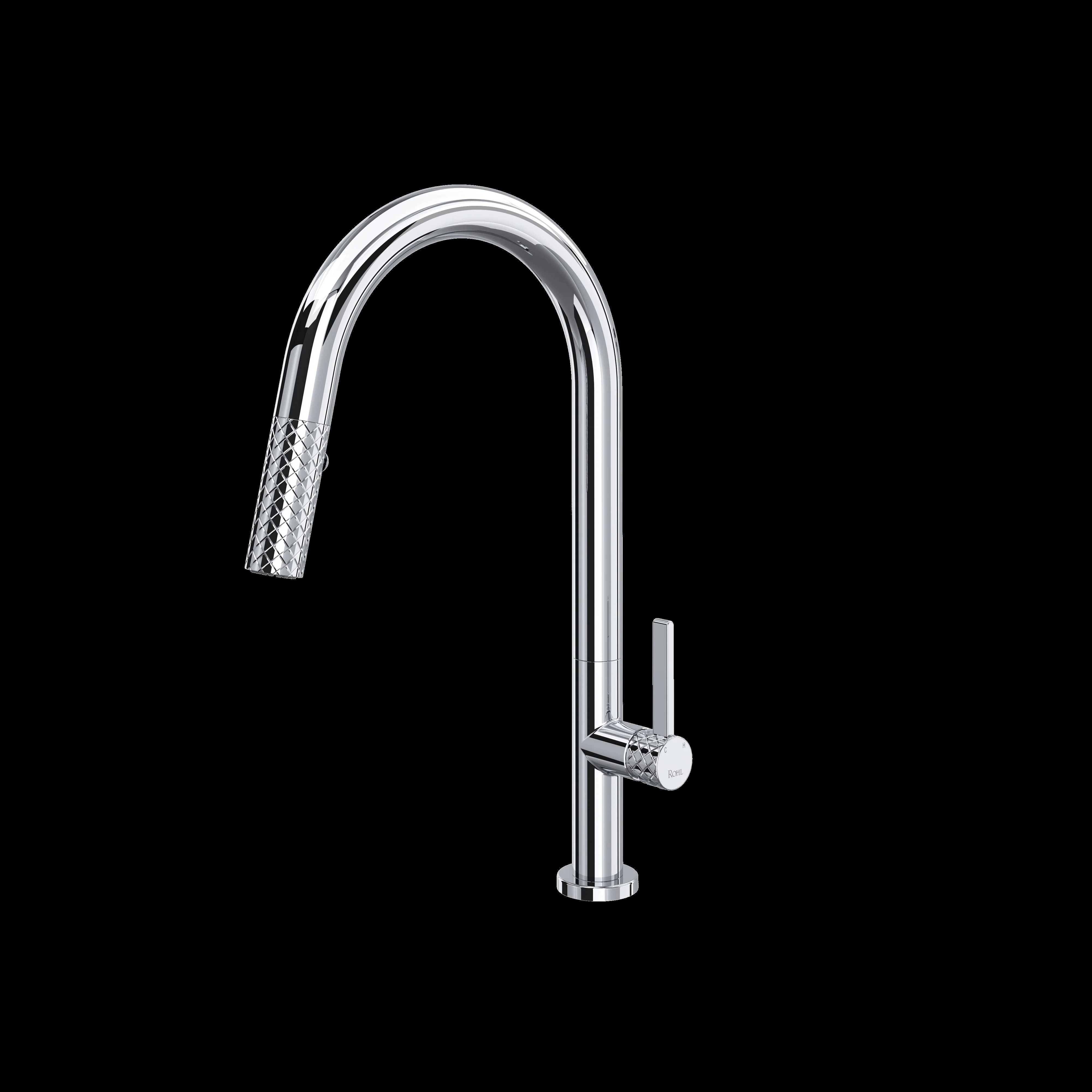 ROHL TE55D1 Tenerife Pull-Down Kitchen Faucet with C-Spout - Image 2