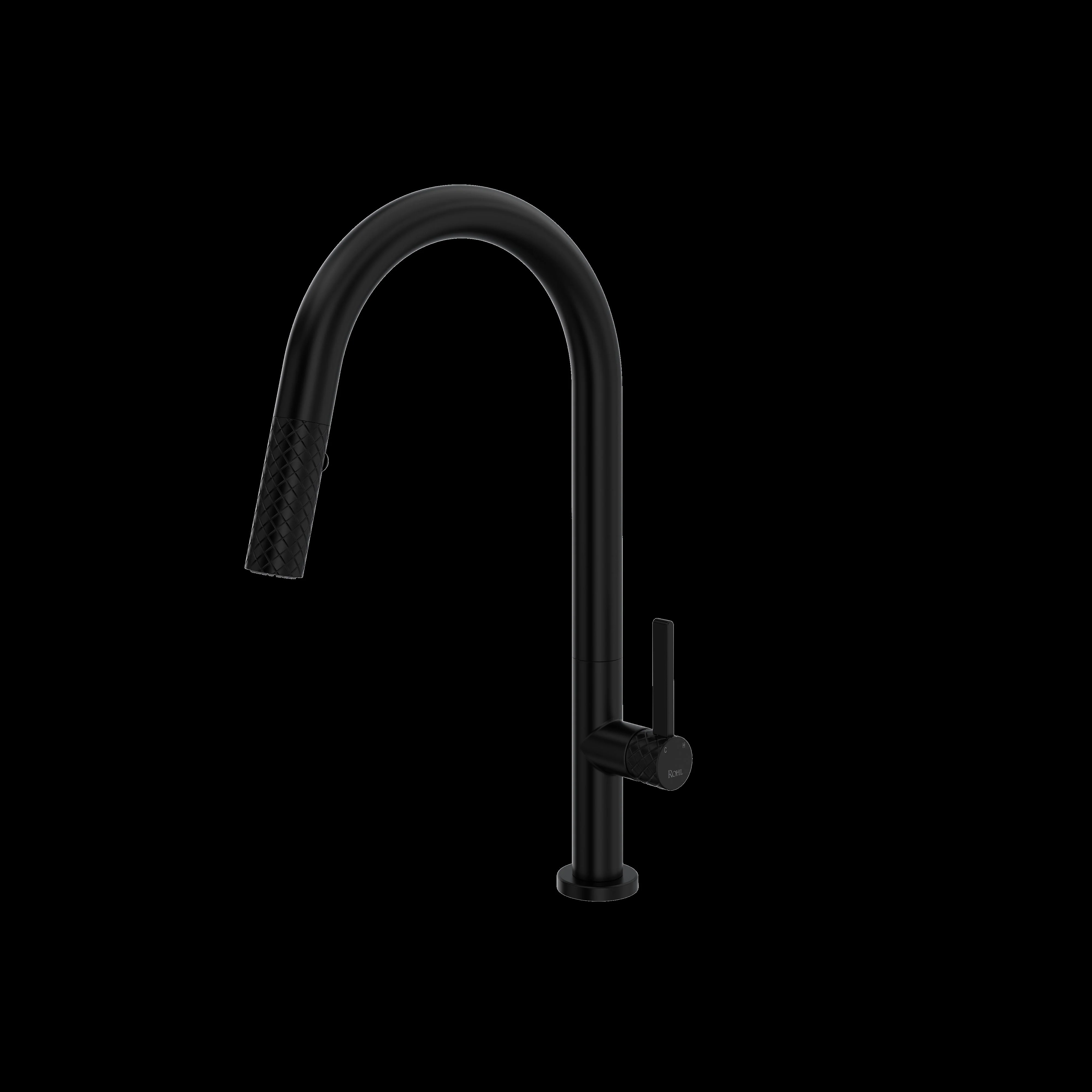 ROHL TE55D1 Tenerife Pull-Down Kitchen Faucet with C-Spout - Image 3