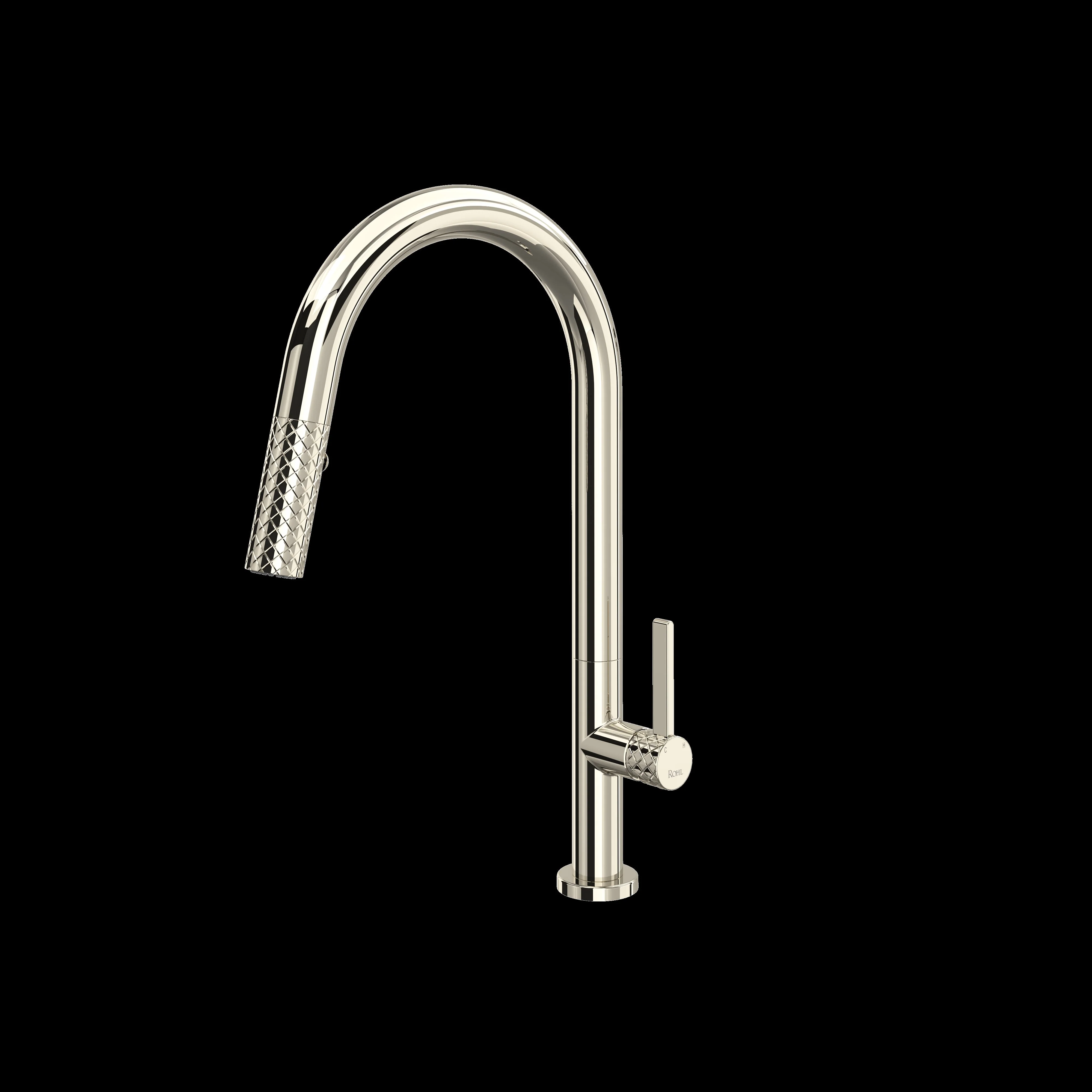 ROHL TE55D1 Tenerife Pull-Down Kitchen Faucet with C-Spout - Image 4